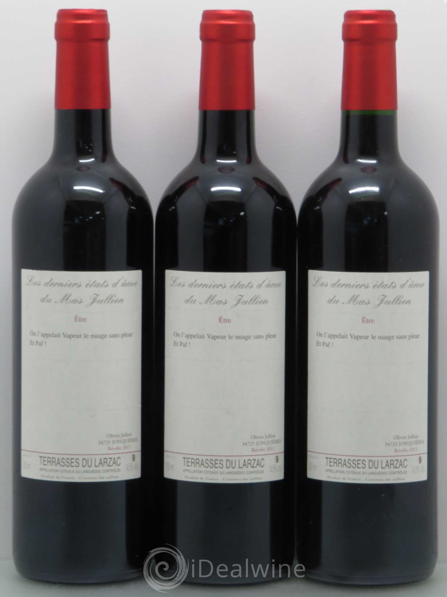 Terrasses du Larzac Mas Jullien Les Etats d'Ame du Mas Jullien Olivier Jullien 2011 - Lot de 6 bouteilles - 2