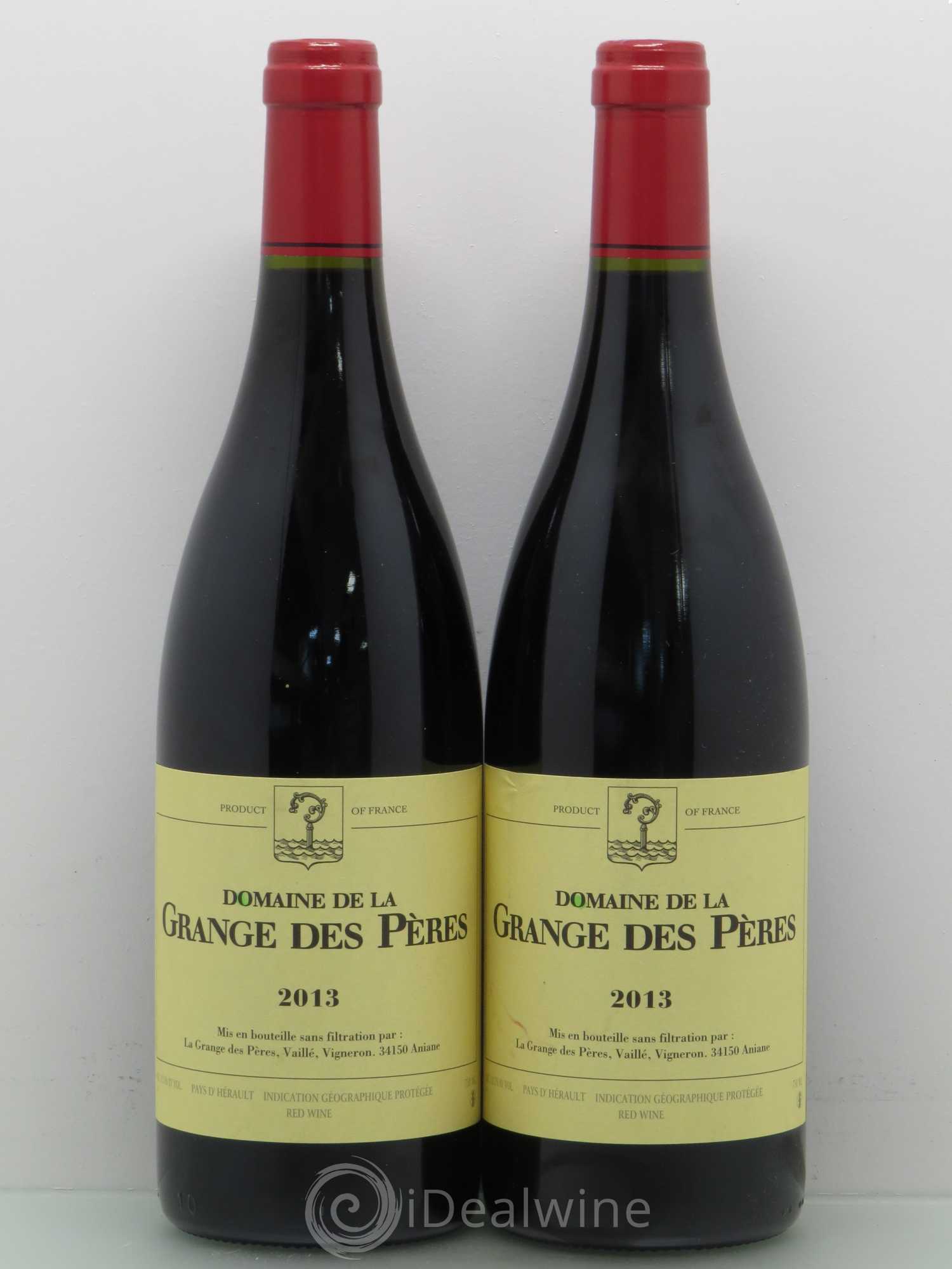 Pays d'Hérault Grange des Pères Laurent Vaillé 2013 - Lot de 2 bouteilles - 0