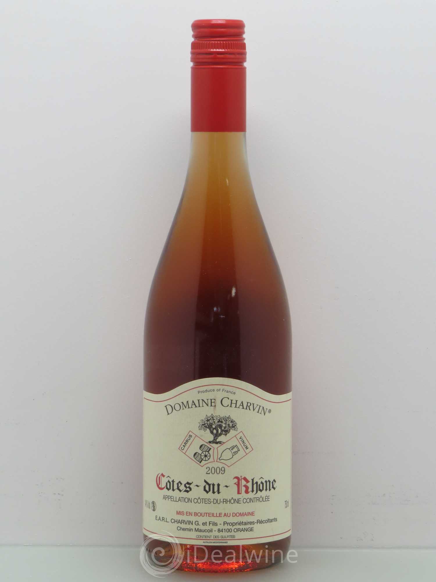 Côtes-du-Rhône Laurent Charvin (sans prix de réserve) 2009 - Posten von 1 Flasche - 0