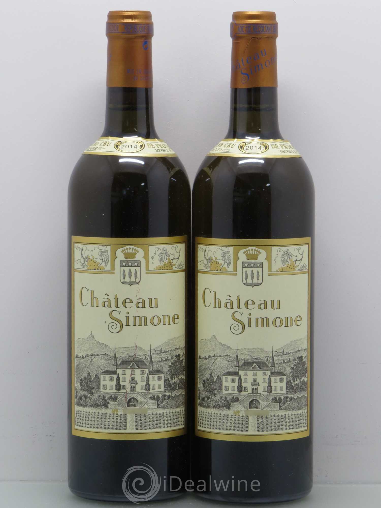 Palette Château Simone Famille Rougier 2014 - Lot de 2 bouteilles - 0
