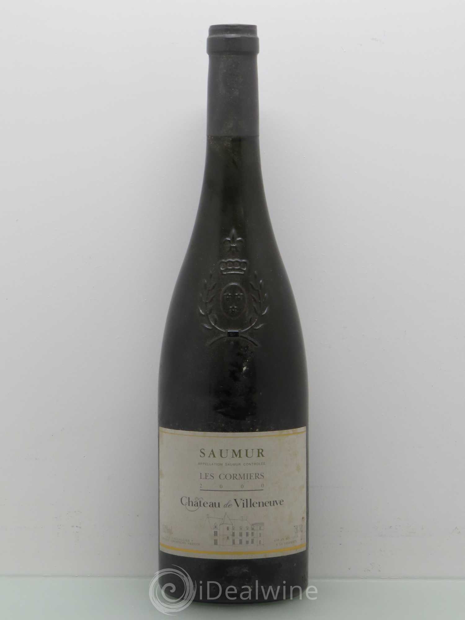 Saumur Château De Villeneuve Les Cormiers 2000 - Posten von 1 Flasche - 0