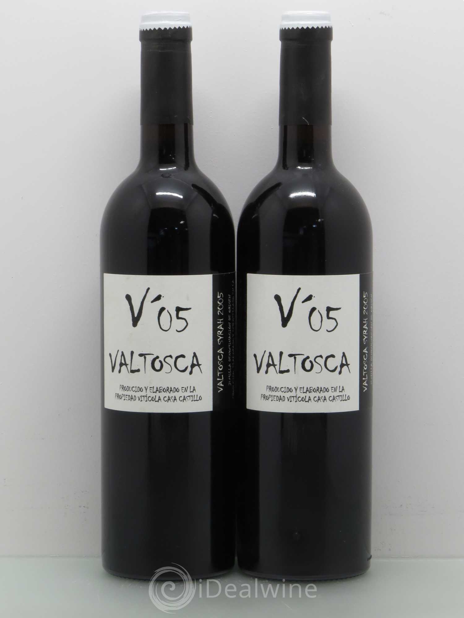 Jumilla Bodegas Casa Castillo Val Tosca Syrah (sans prix de réserve) 2005 - Posten von 2 Flaschen - 0