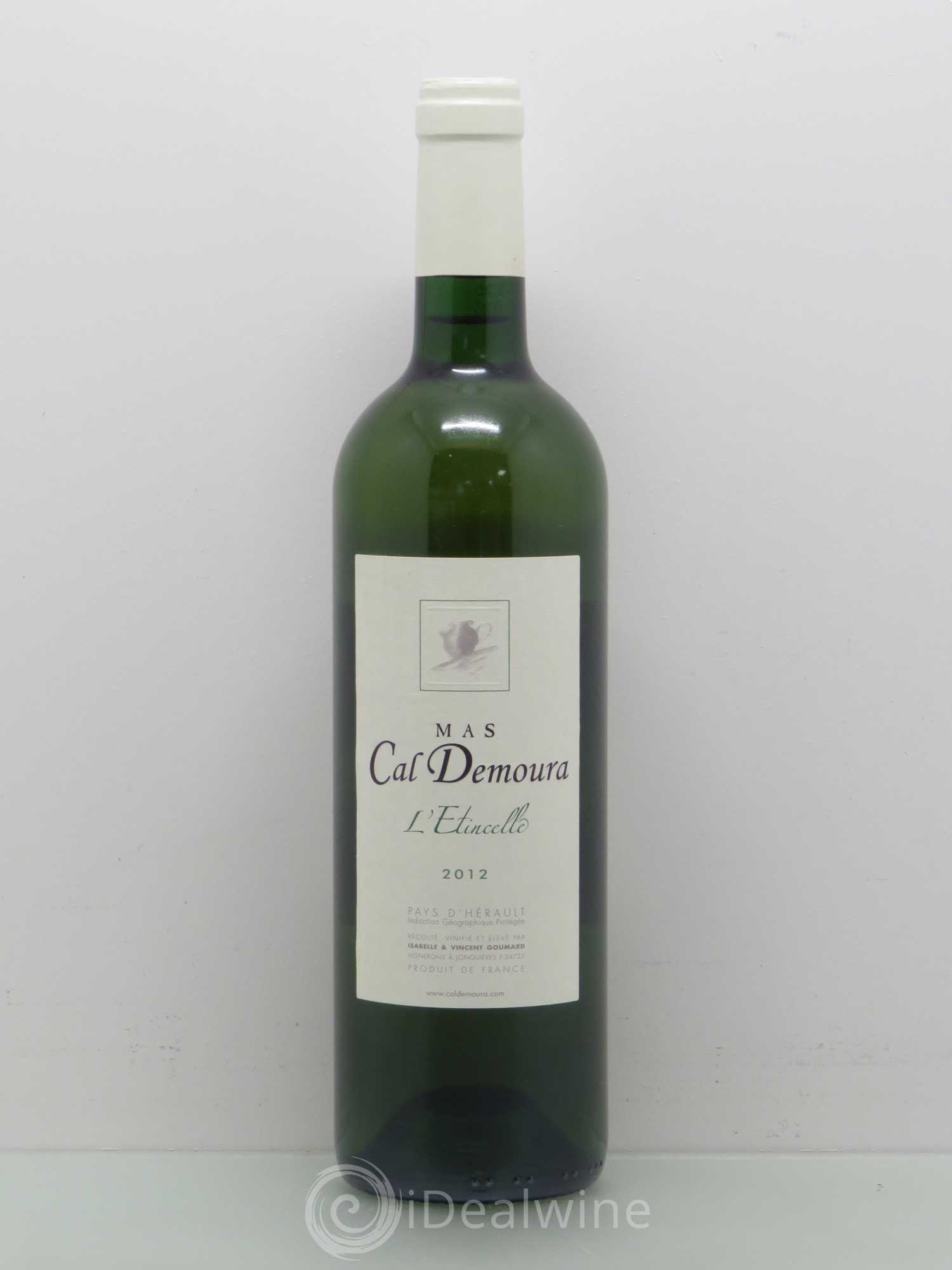 Pays d'Hérault Mas Cal Demoura Etincelle 2012 - Posten von 1 Flasche - 0
