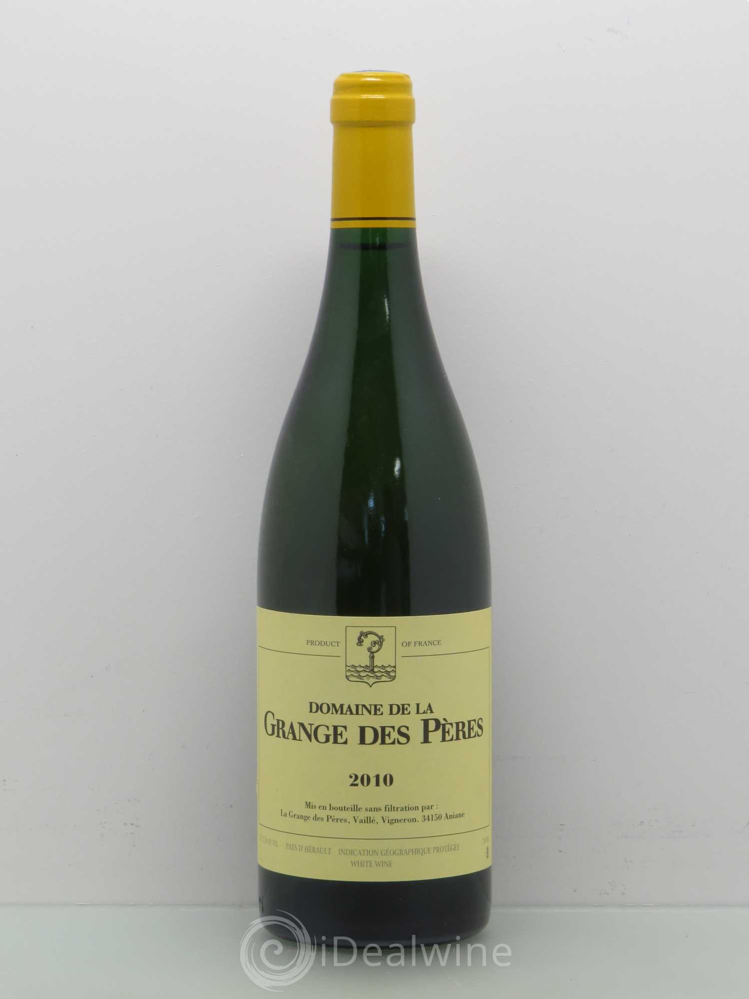 Pays d'Hérault Grange des Pères Laurent Vaillé 2010 - Lot de 1 bouteille - 0
