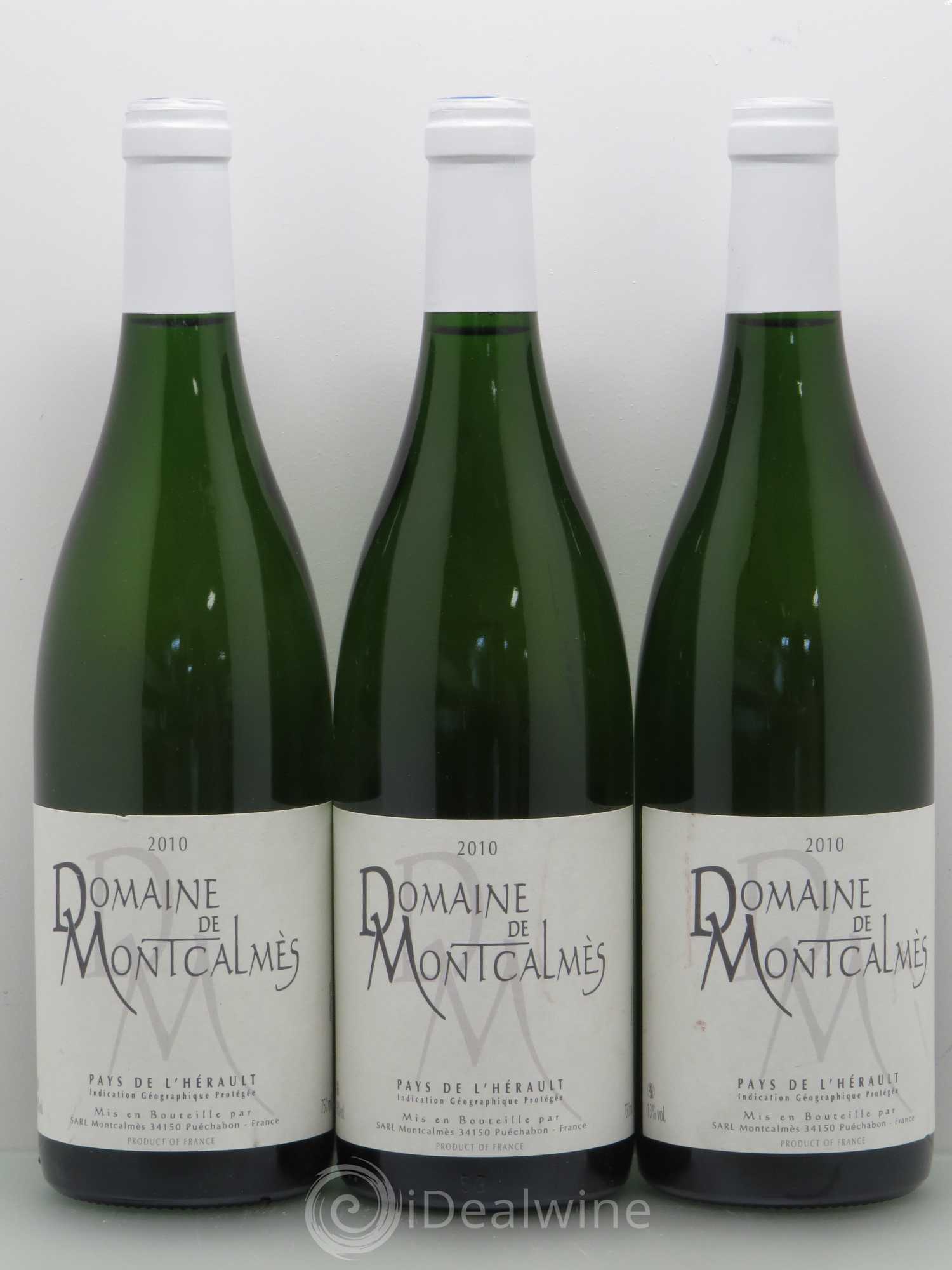 Languedoc Domaine de Montcalmès Frédéric Pourtalié 2010 - Lot de 3 bouteilles - 0