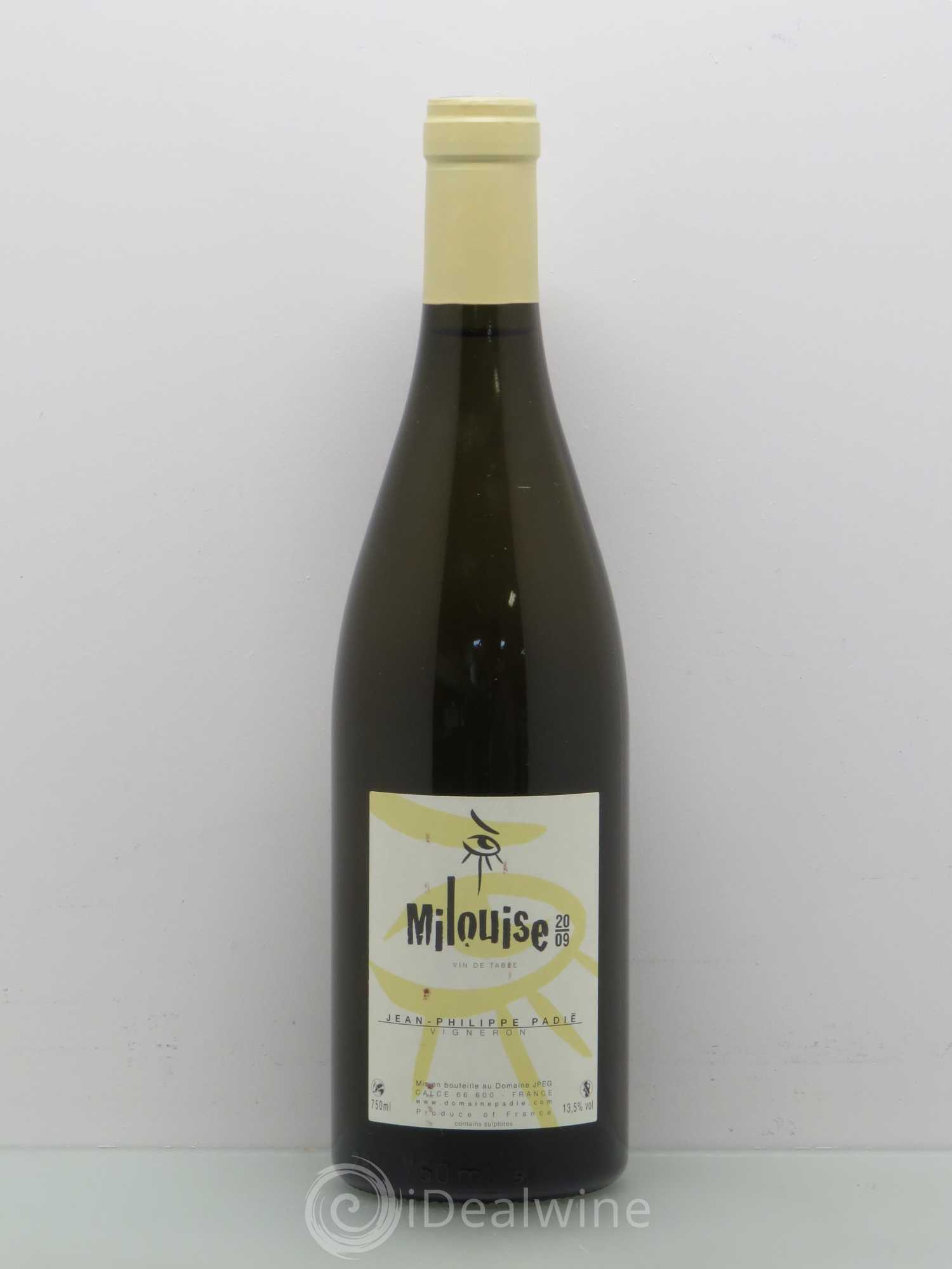 Vin de table Jean Philippe Padie Milouise 2009 - Posten von 1 Flasche - 0