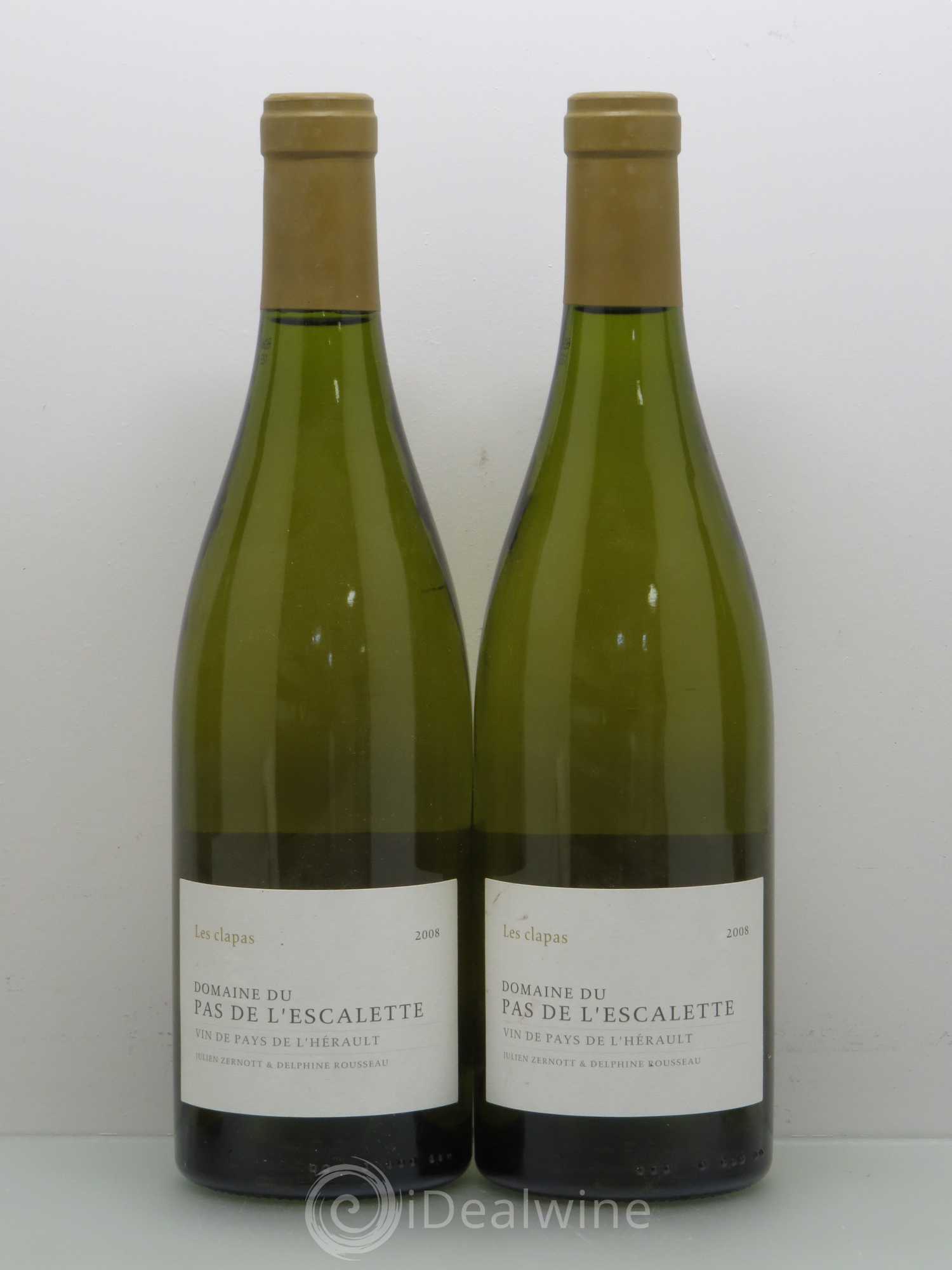 Coteaux du Languedoc Domaine Pas De L'Escalette Le Clapas 2008 - Posten von 4 Flaschen - 1