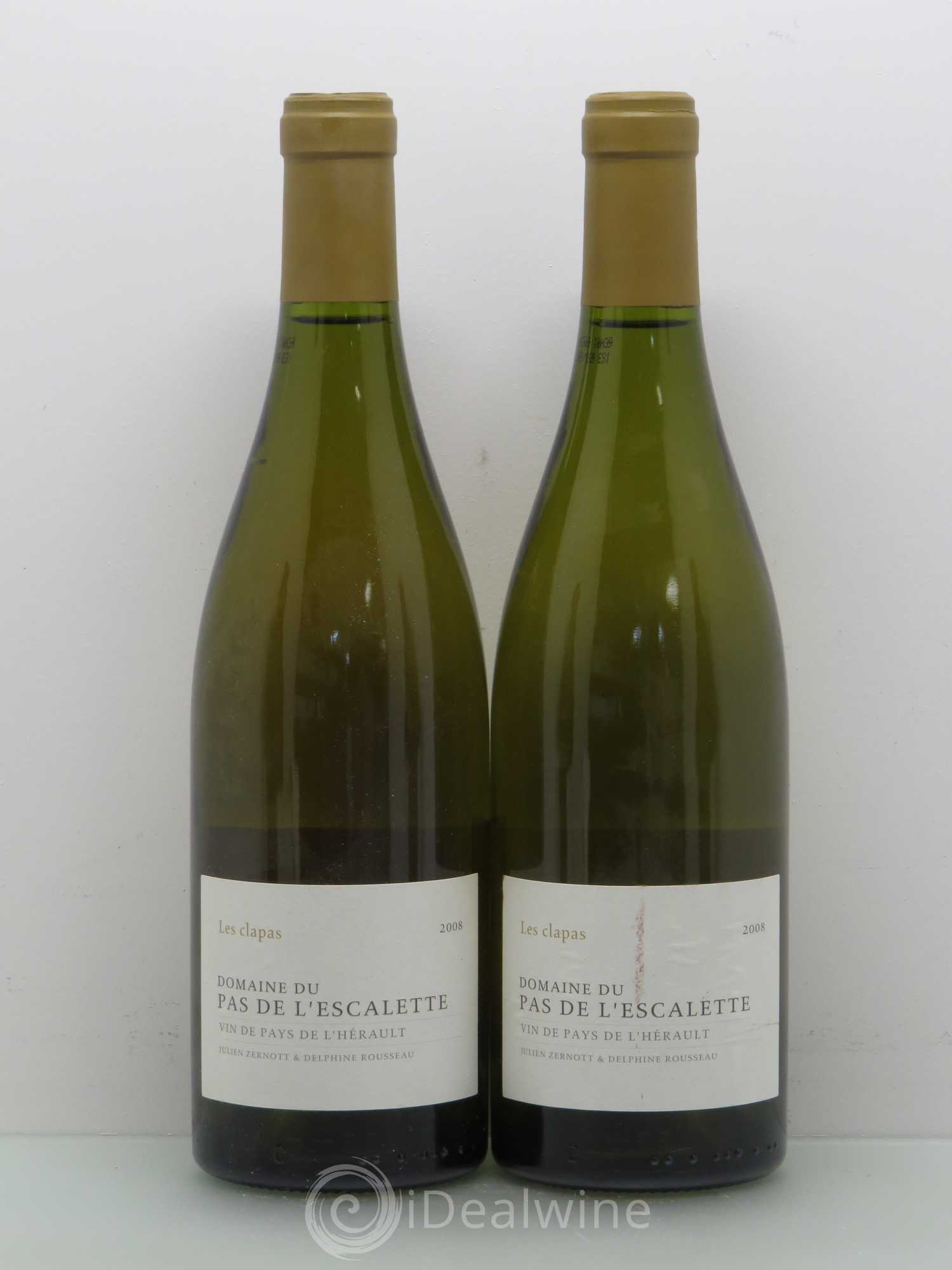 Coteaux du Languedoc Domaine Pas De L'Escalette Le Clapas 2008 - Posten von 4 Flaschen - 2