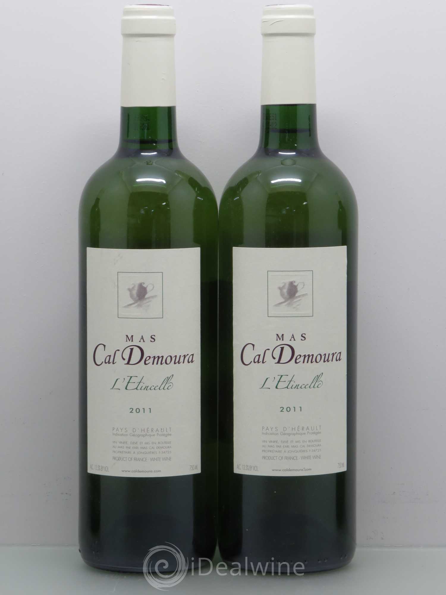 Pays d'Hérault Mas Cal Demoura Etincelle 2011 - Posten von 4 Flaschen - 1