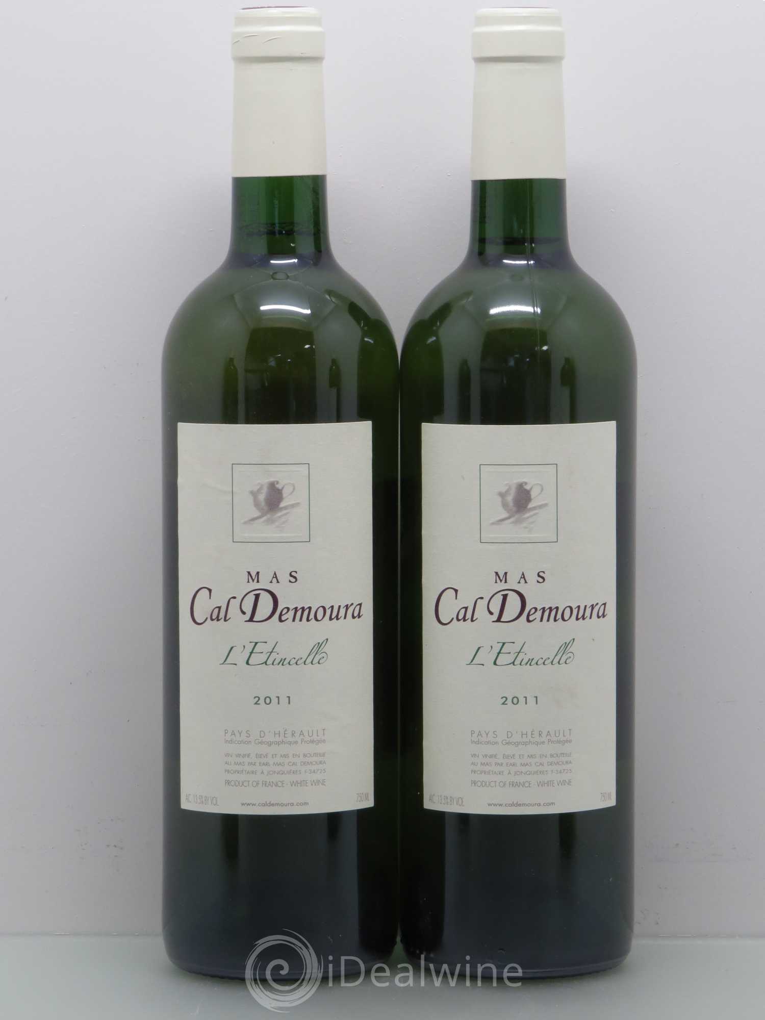 Pays d'Hérault Mas Cal Demoura Etincelle 2011 - Posten von 4 Flaschen - 2