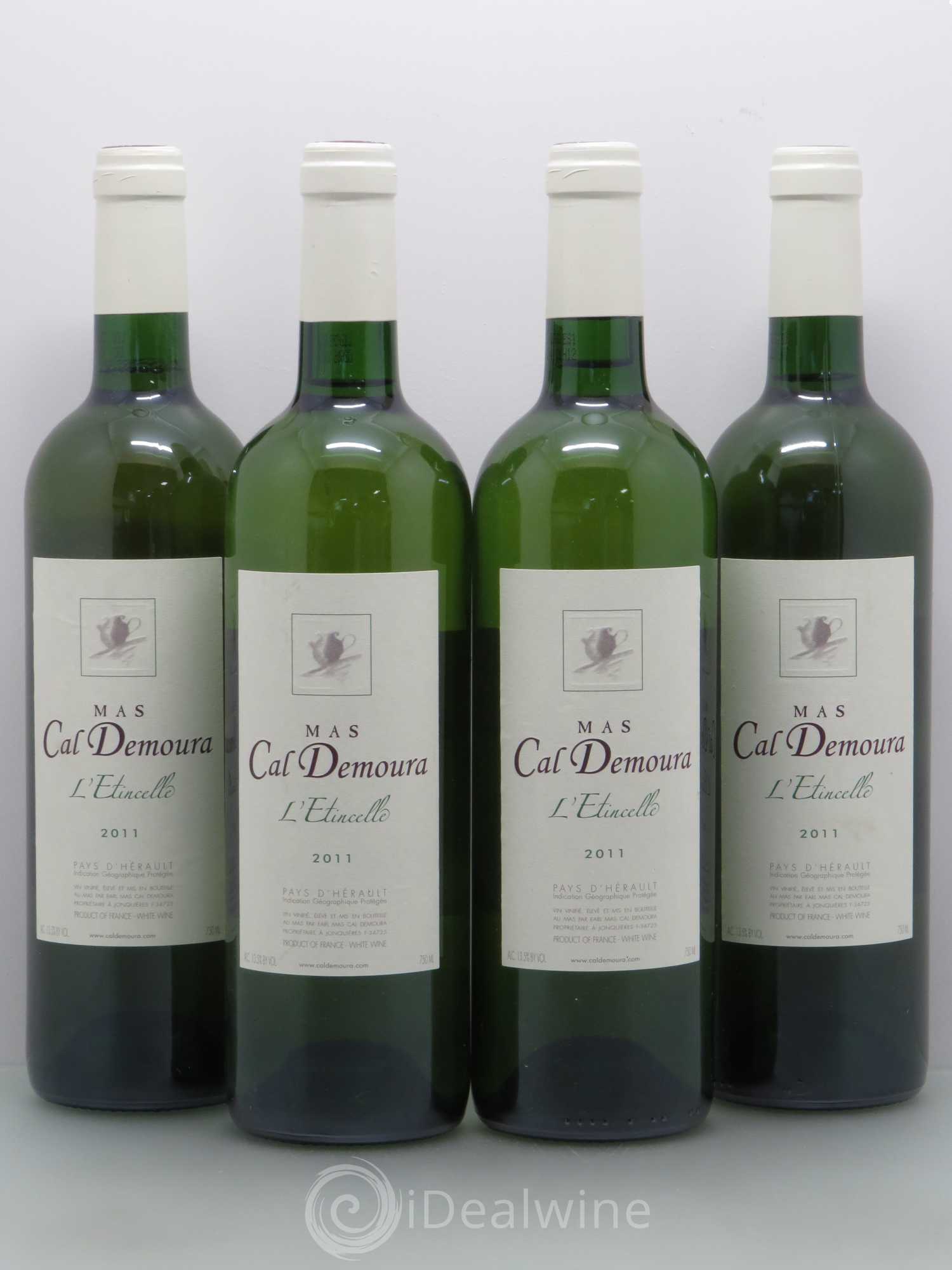 Pays d'Hérault Mas Cal Demoura Etincelle 2011 - Posten von 4 Flaschen - 0