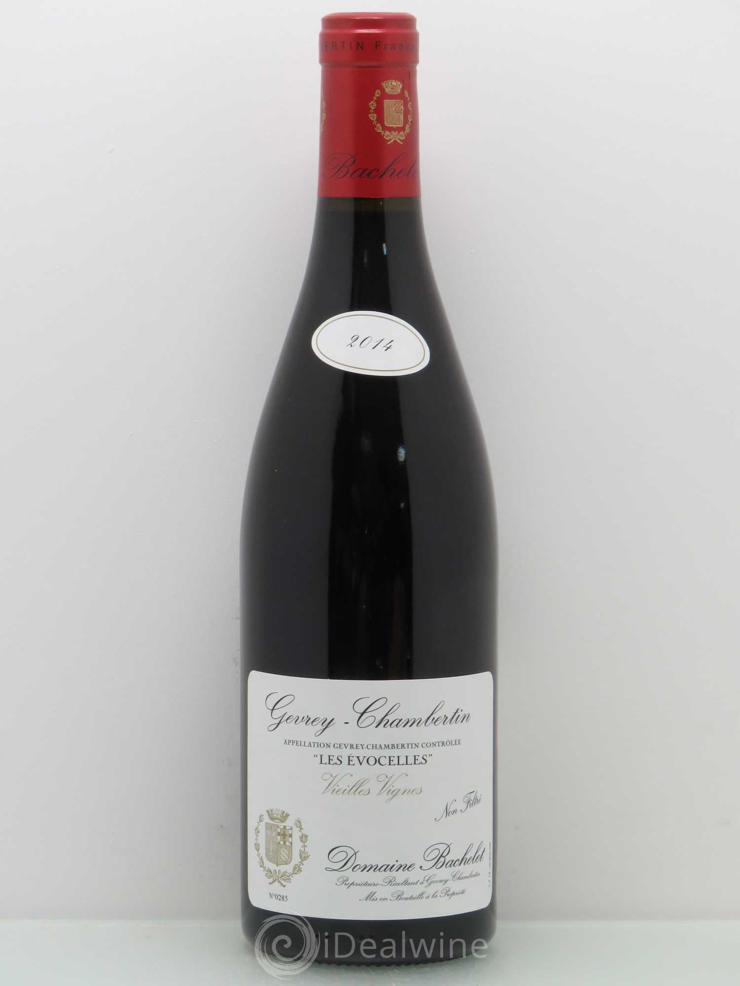 Gevrey-Chambertin Les Evocelles Vieilles Vignes Denis Bachelet 2014 - Posten von 1 Flasche - 0