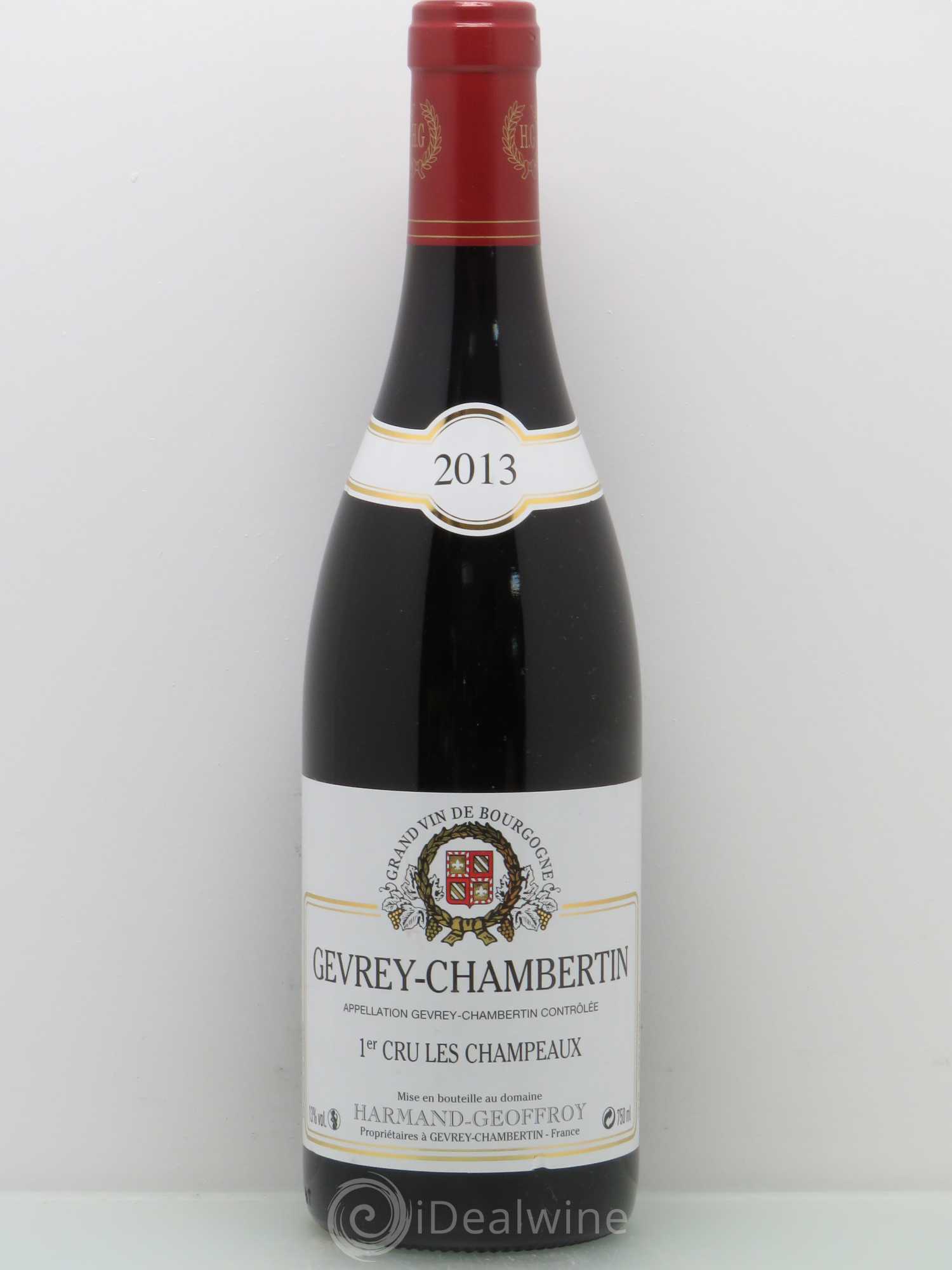 Gevrey-Chambertin 1er Cru Champeaux Domaine Harmand Geoffroy 2013 - Posten von 1 Flasche - 0