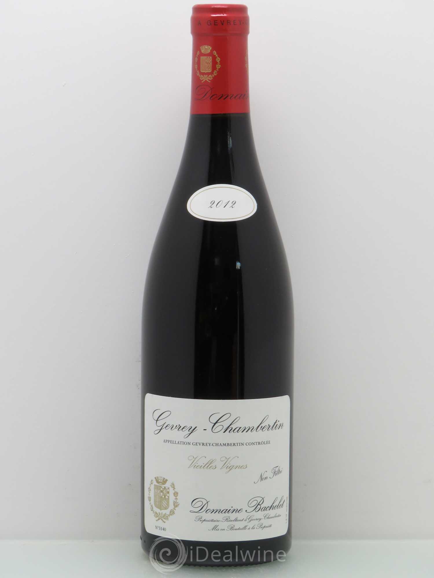 Gevrey-Chambertin Denis Bachelet Vieilles Vignes 2012 - Posten von 1 Flasche - 0