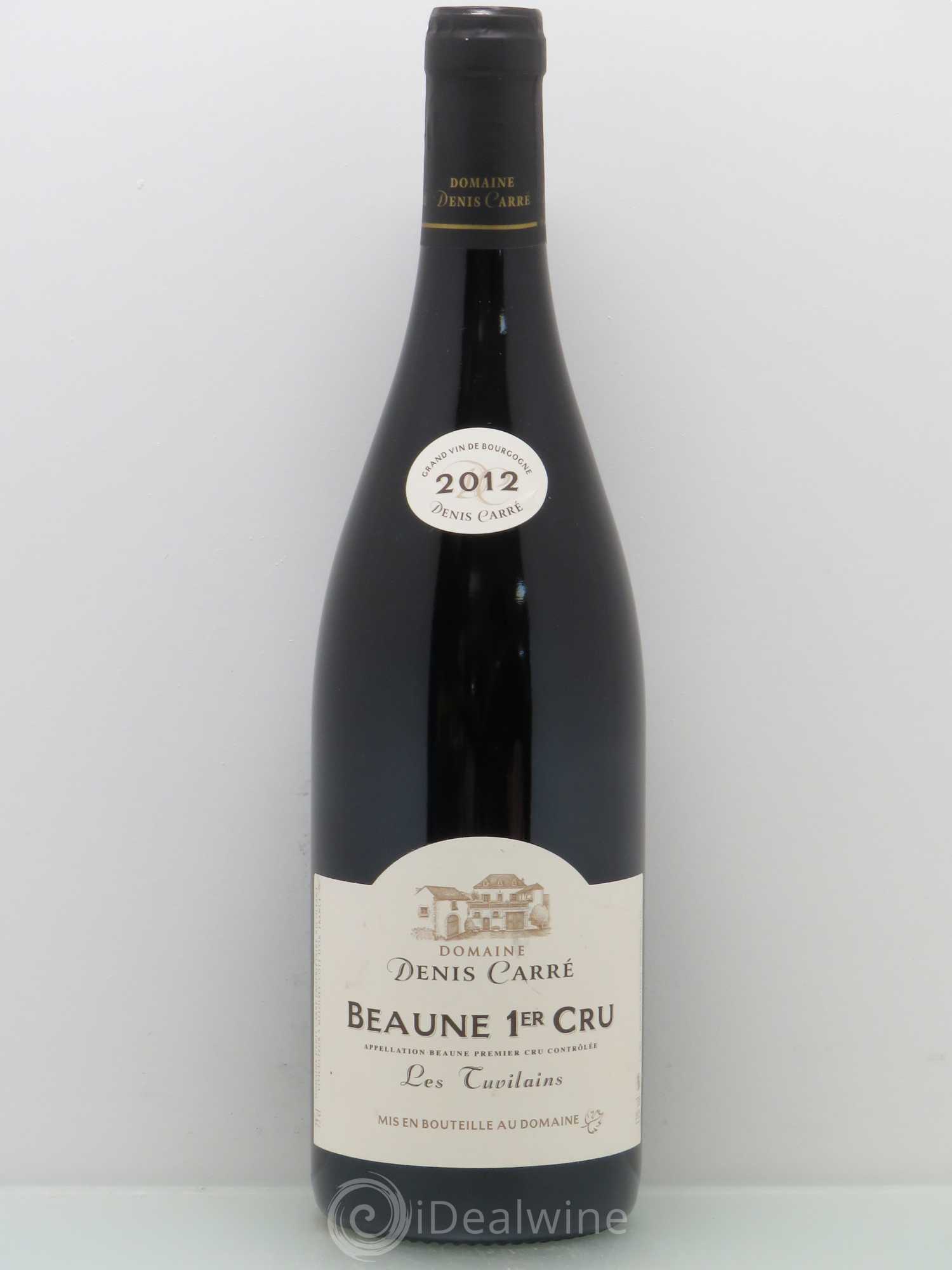 Beaune 1er Cru Denis Carre Les Tuvilains 2012 - Posten von 1 Flasche - 0