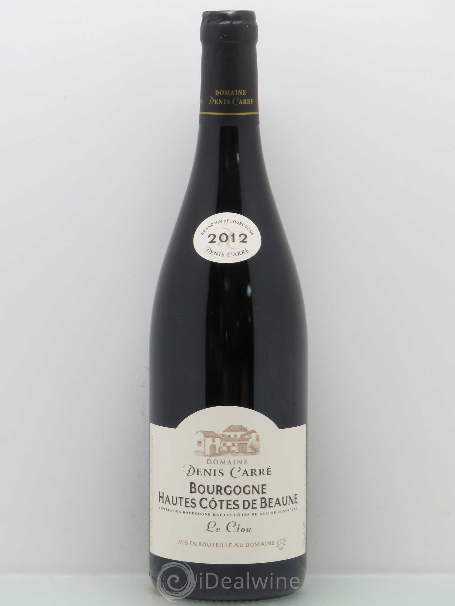 Hautes-Côtes de Beaune Denis Carre Le Clou 2012 - Posten von 1 Flasche - 0