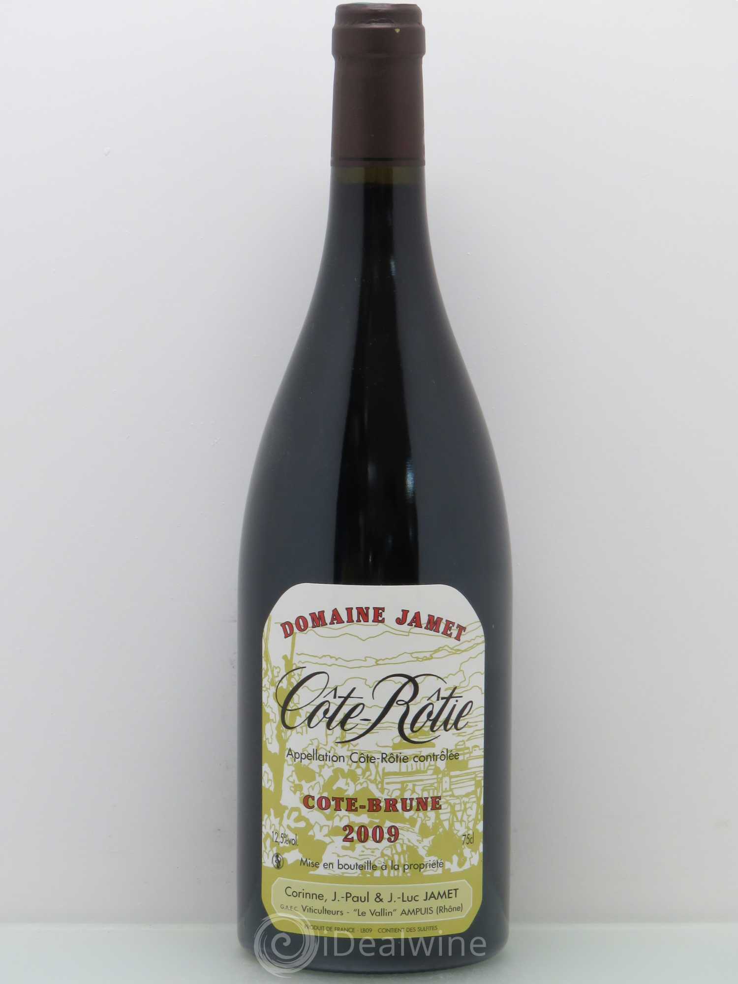 Côte-Rôtie Côte Brune Jamet (Domaine) 2009 - Lot de 1 bouteille - 0