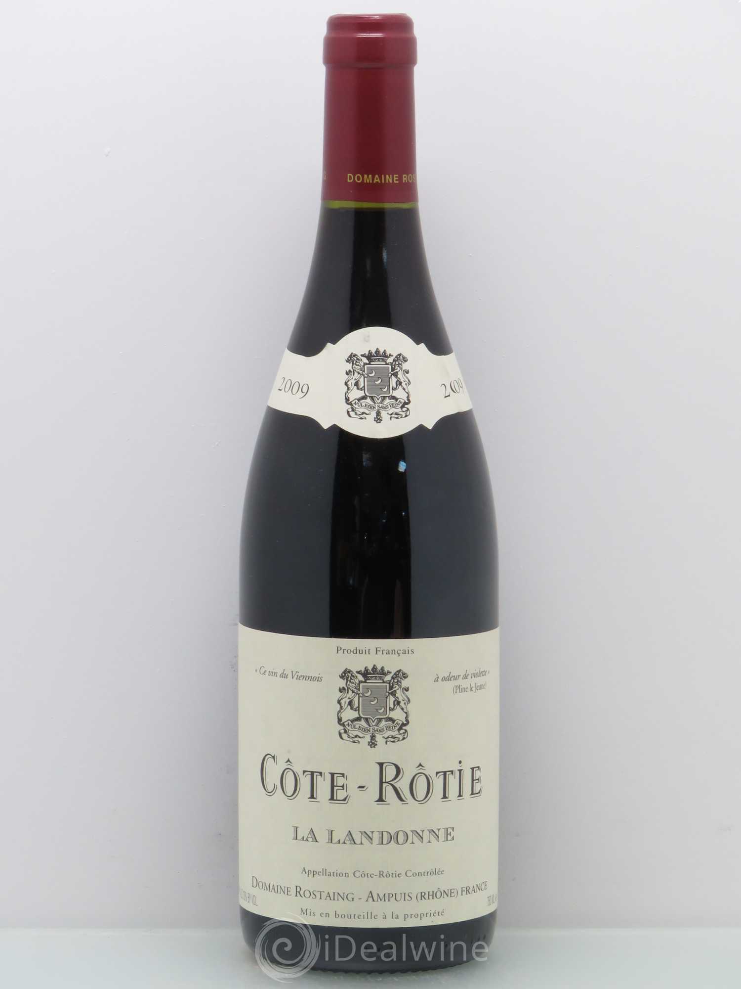 Côte-Rôtie La Landonne René Rostaing 2009 - Lot de 1 bouteille - 0