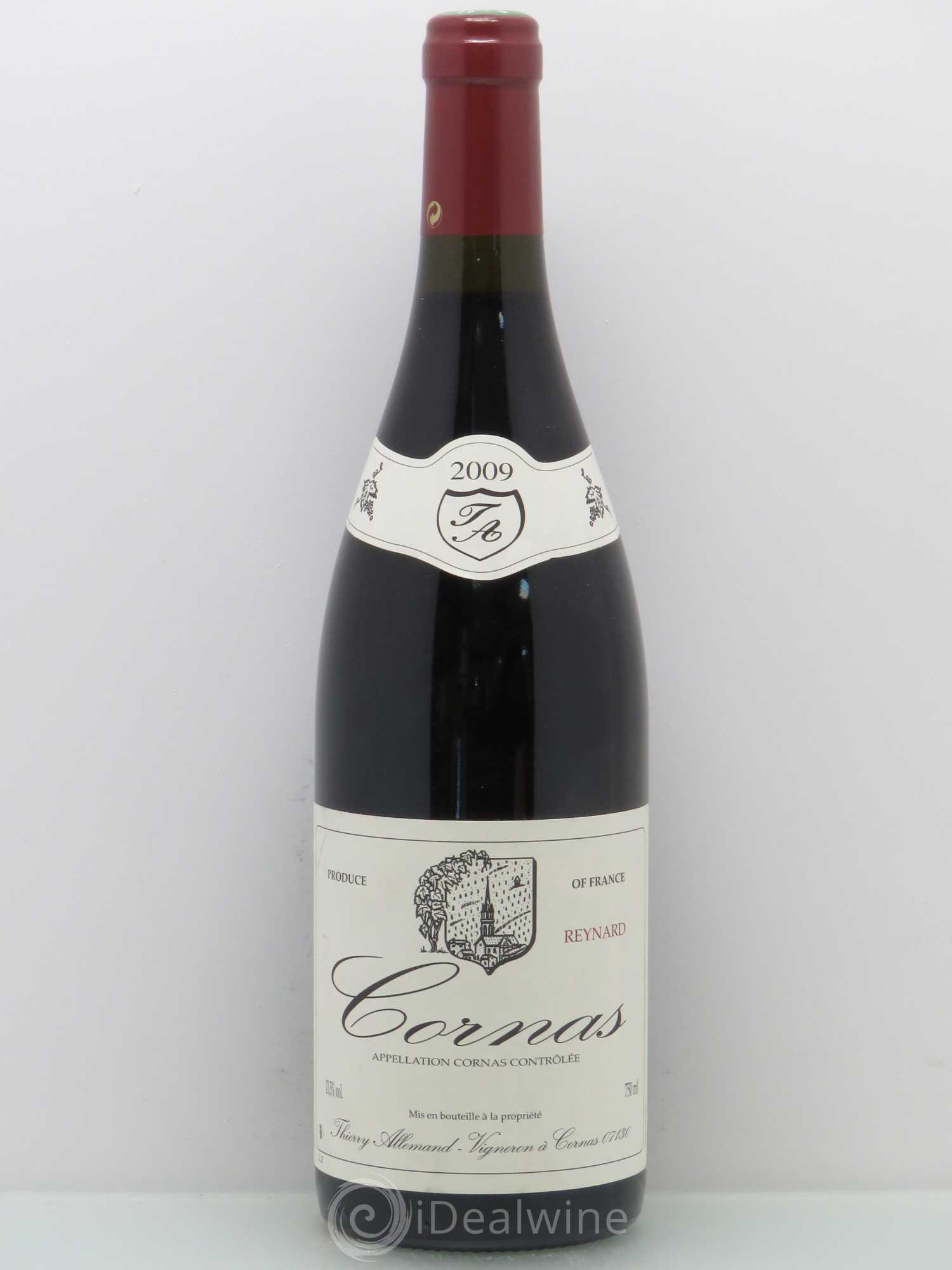 Cornas Reynard Thierry Allemand 2009 - Lot de 1 bouteille - 0