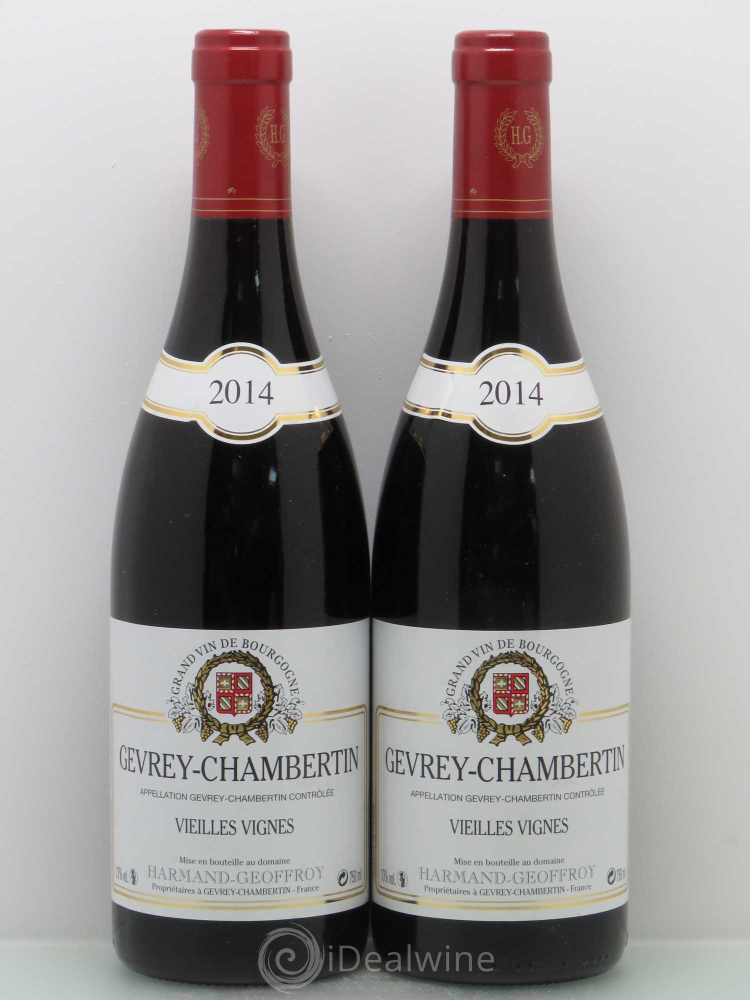 Gevrey-Chambertin Domaine Harmand Geoffroy Vieilles Vignes 2014 - Posten von 2 Flaschen - 0