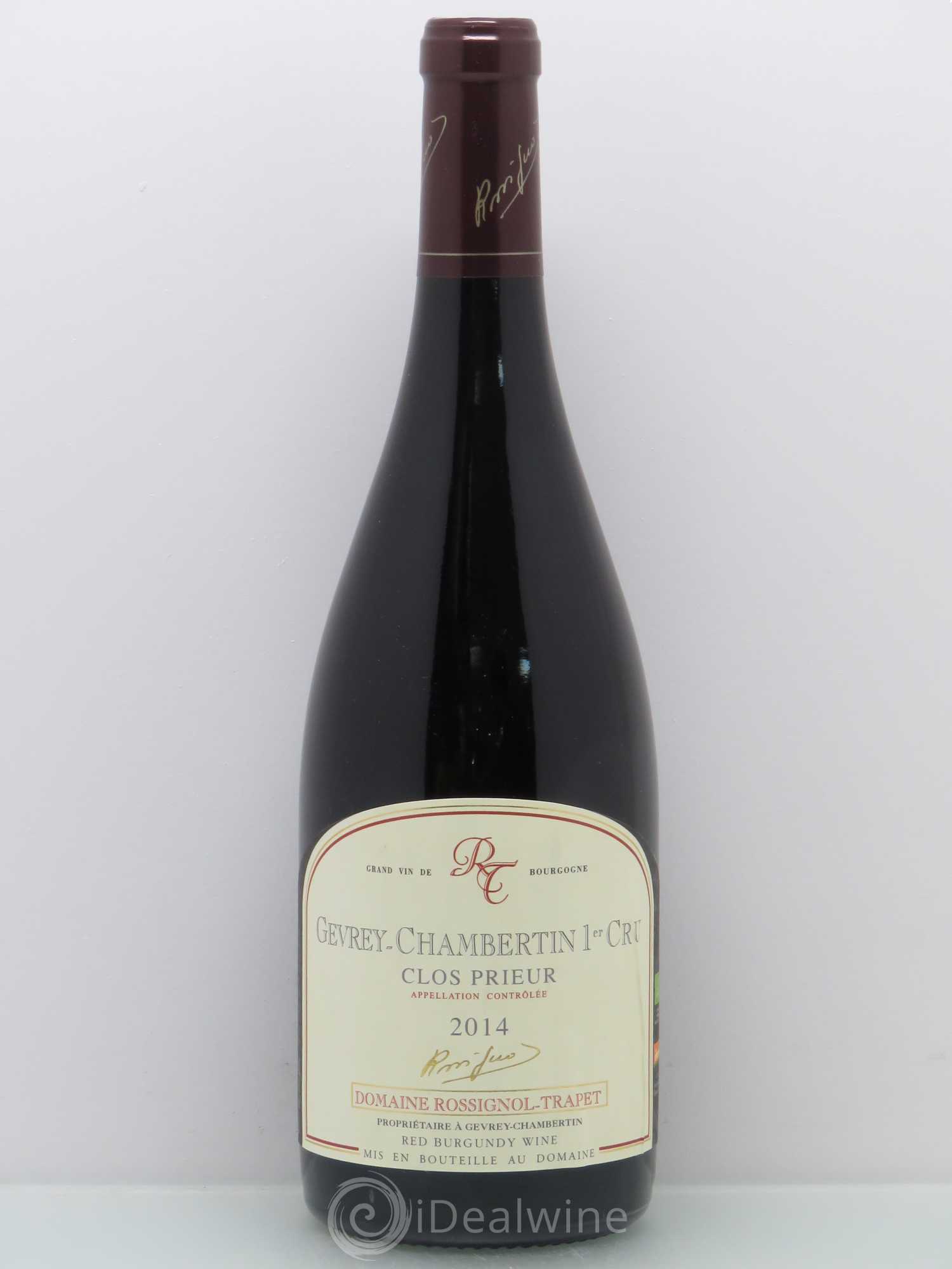 Gevrey-Chambertin 1er Cru Clos Prieur Rossignol-Trapet (Domaine) 2014 - Lot de 1 bouteille - 0