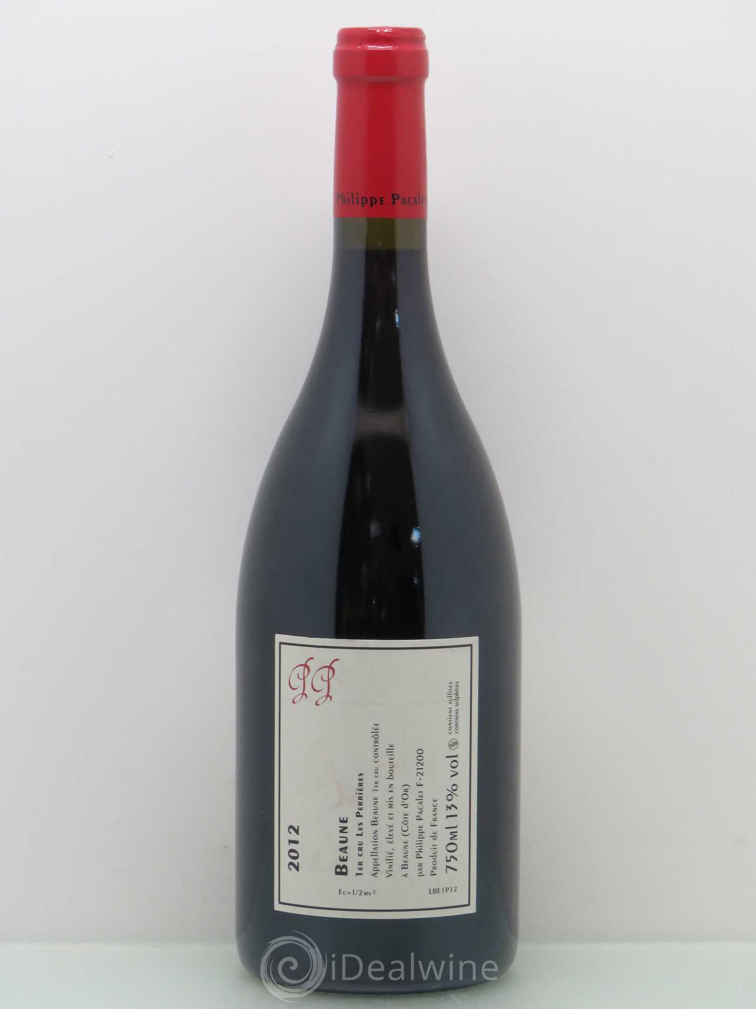 Beaune 1er Cru Philippe Pacalet Perrieres 2012 - Posten von 1 Flasche - 1