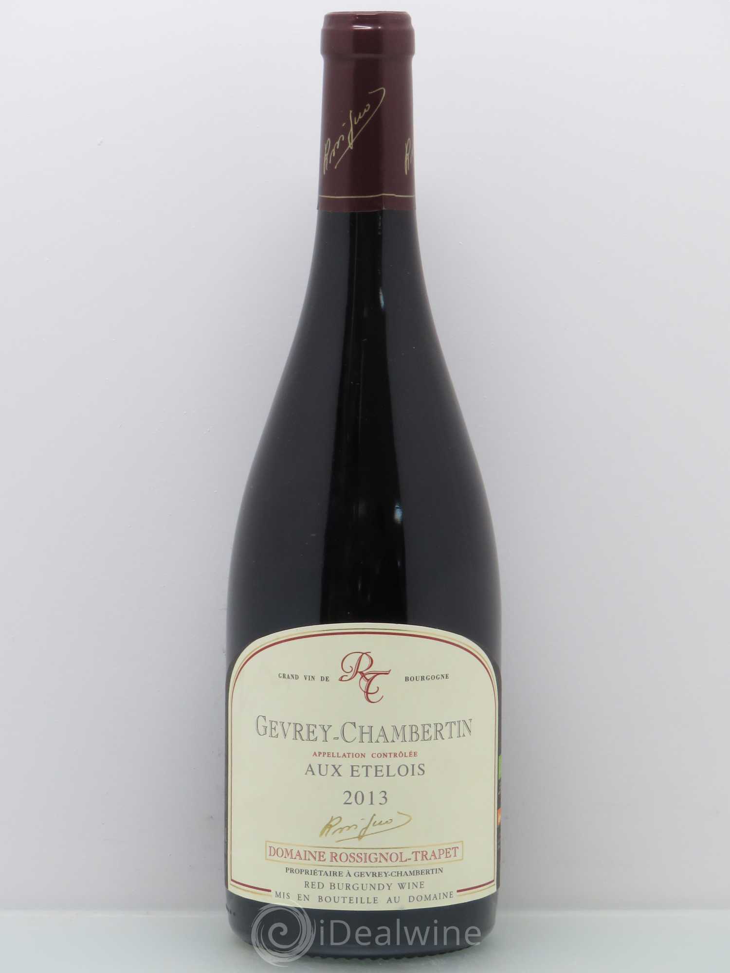 Gevrey-Chambertin Aux Etelois Rossignol-Trapet (Domaine) 2013 - Lot de 1 bouteille - 0