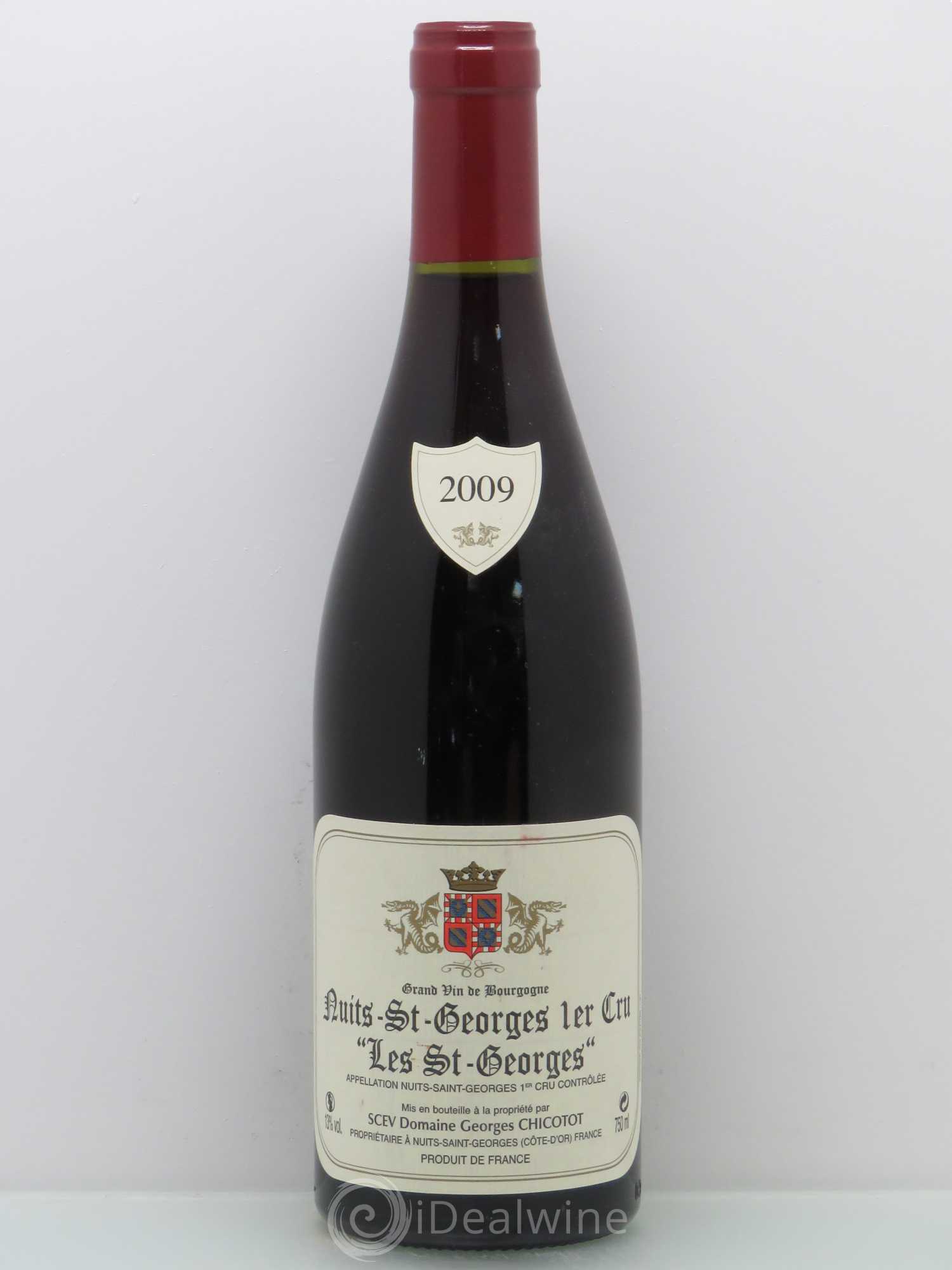 Nuits-Saint-Georges 1er Cru Chicotot 2009 - Lot de 1 bouteille - 0