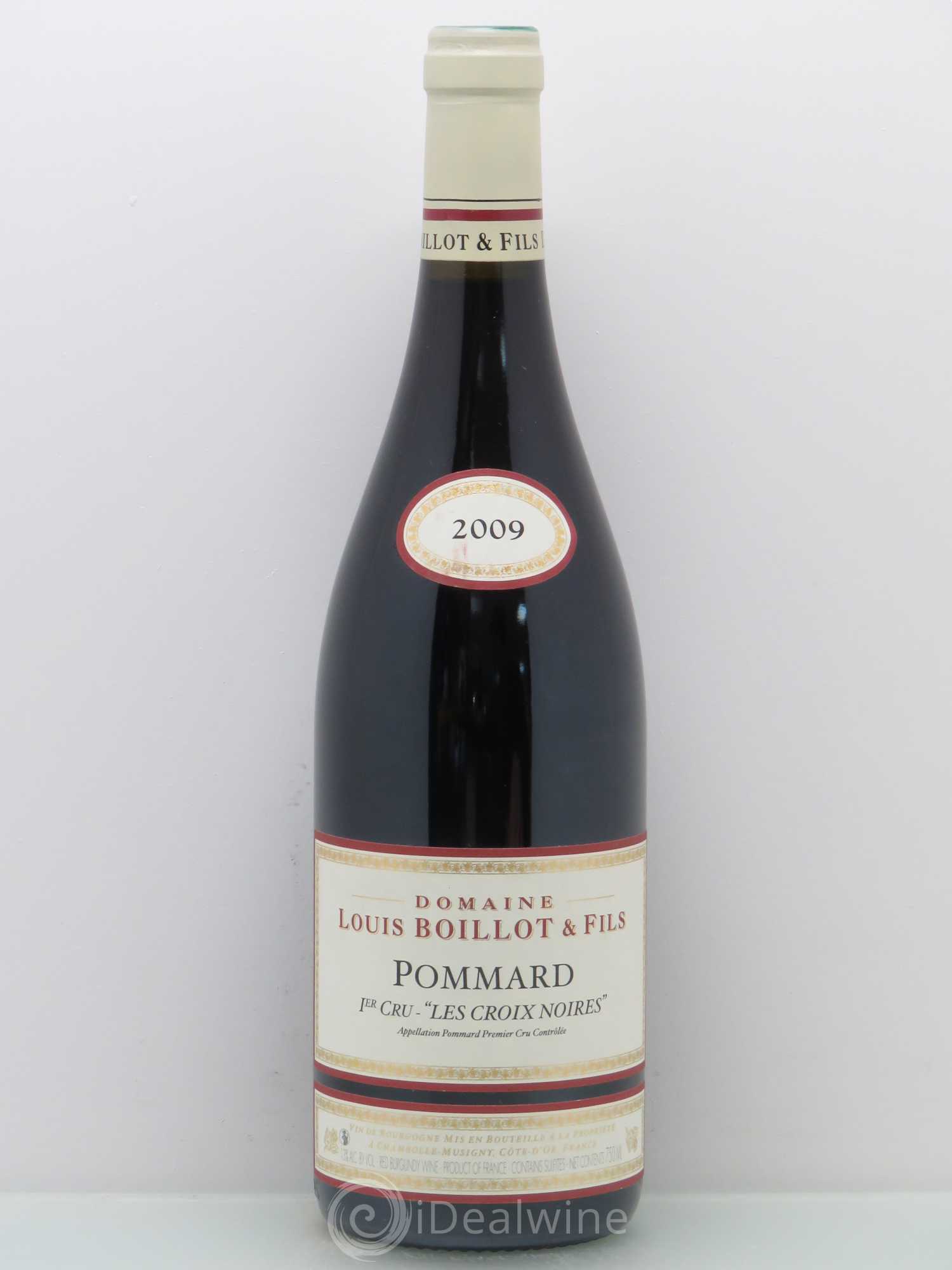 Pommard 1er Cru Louis Boillot Croix Noires 2009 - Posten von 1 Flasche - 0