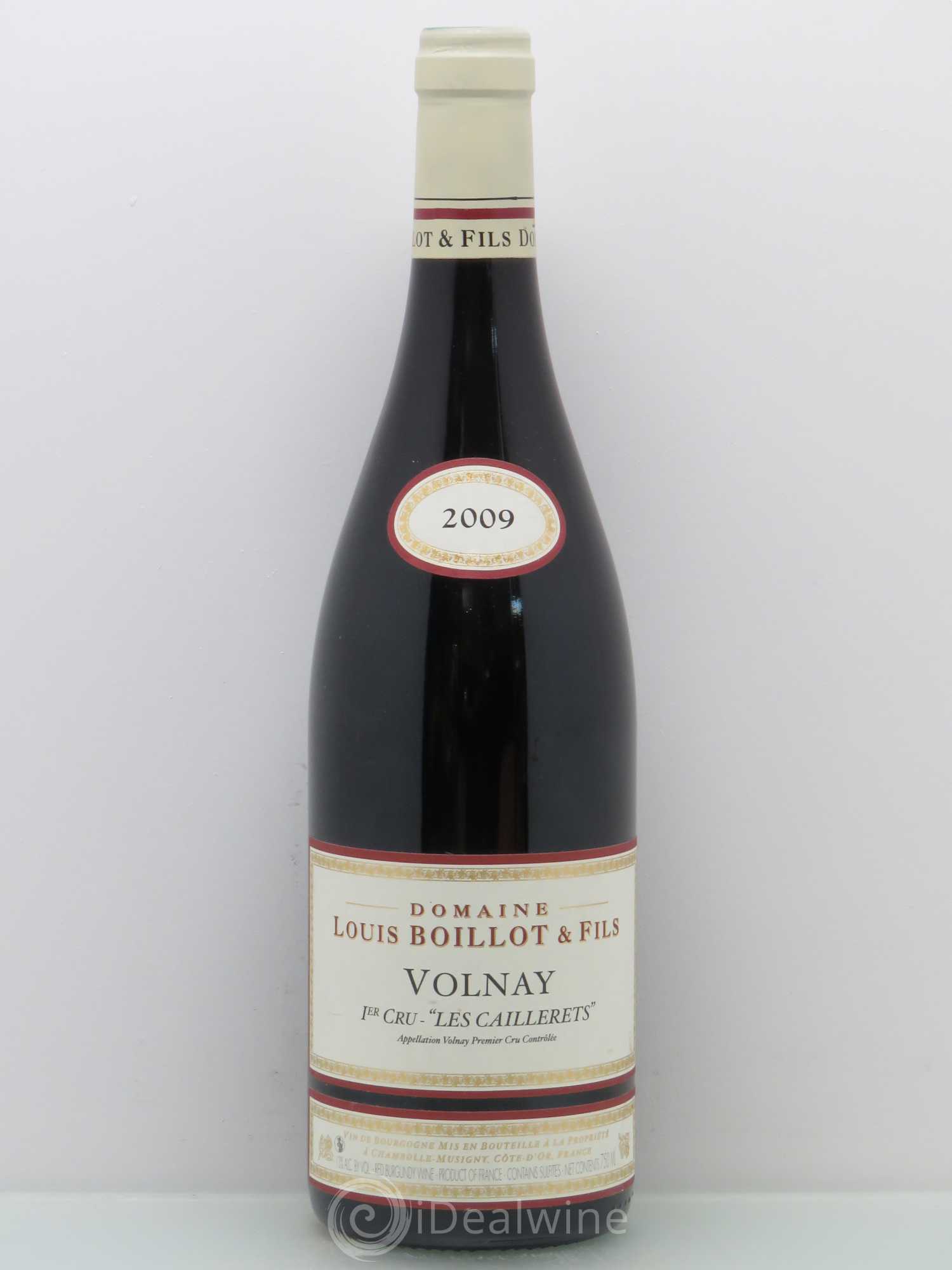 Volnay 1er Cru Louis Boillot Caillerets 2009 - Posten von 1 Flasche - 0