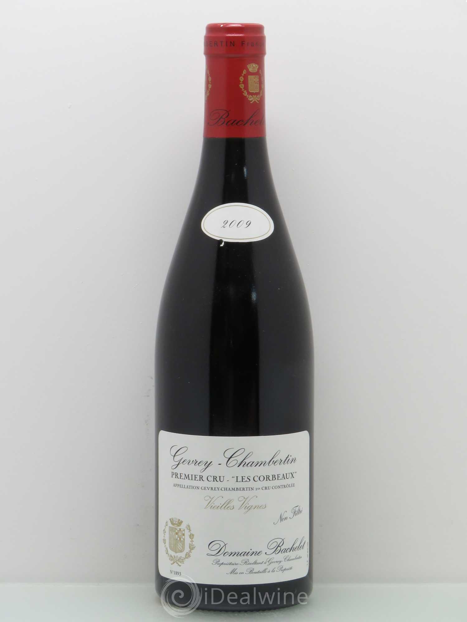 Gevrey-Chambertin 1er Cru Vieilles Vignes Denis Bachelet Les Corbeaux 2009 - Posten von 1 Flasche - 0