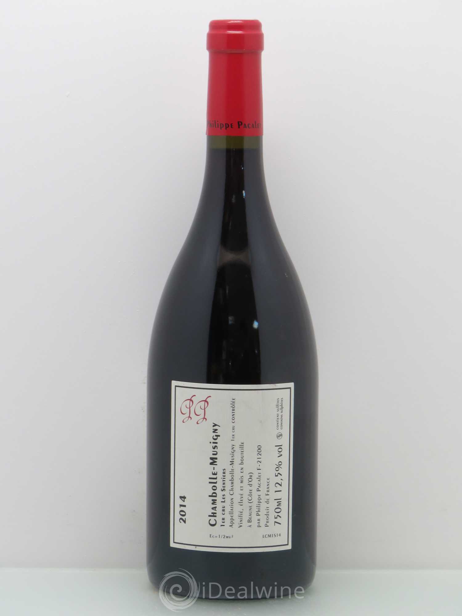 Chambolle-Musigny 1er Cru Philippe Pacalet Sentiers 2014 - Lot de 1 bouteille - 1
