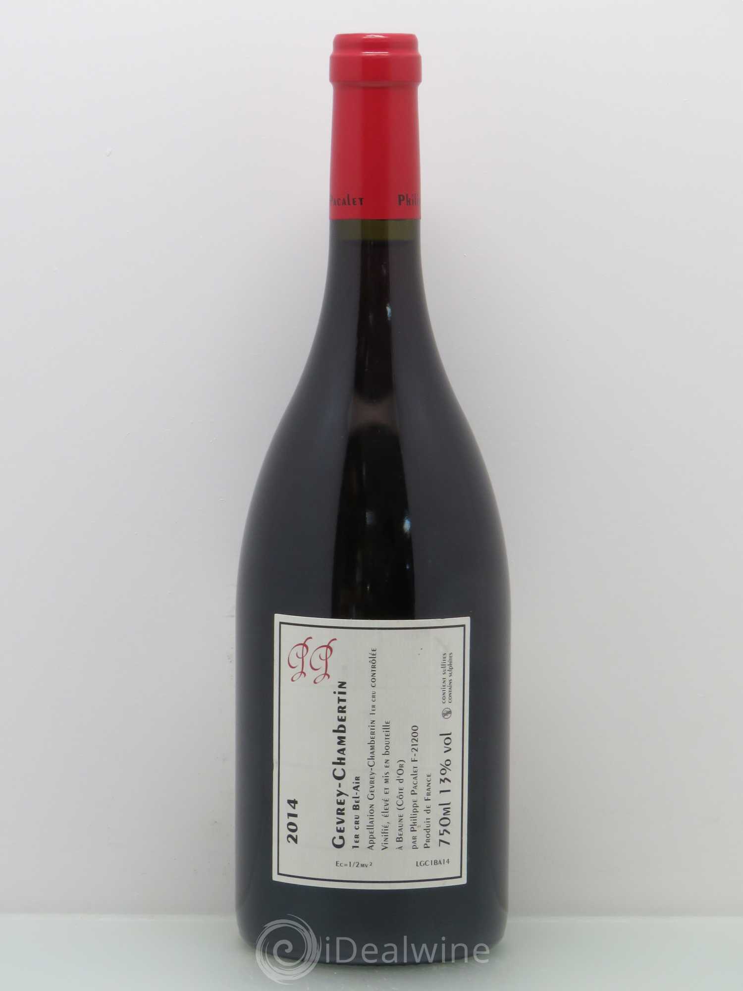 Gevrey-Chambertin 1er Cru Philippe Pacalet Bel Air 2014 - Posten von 1 Flasche - 1
