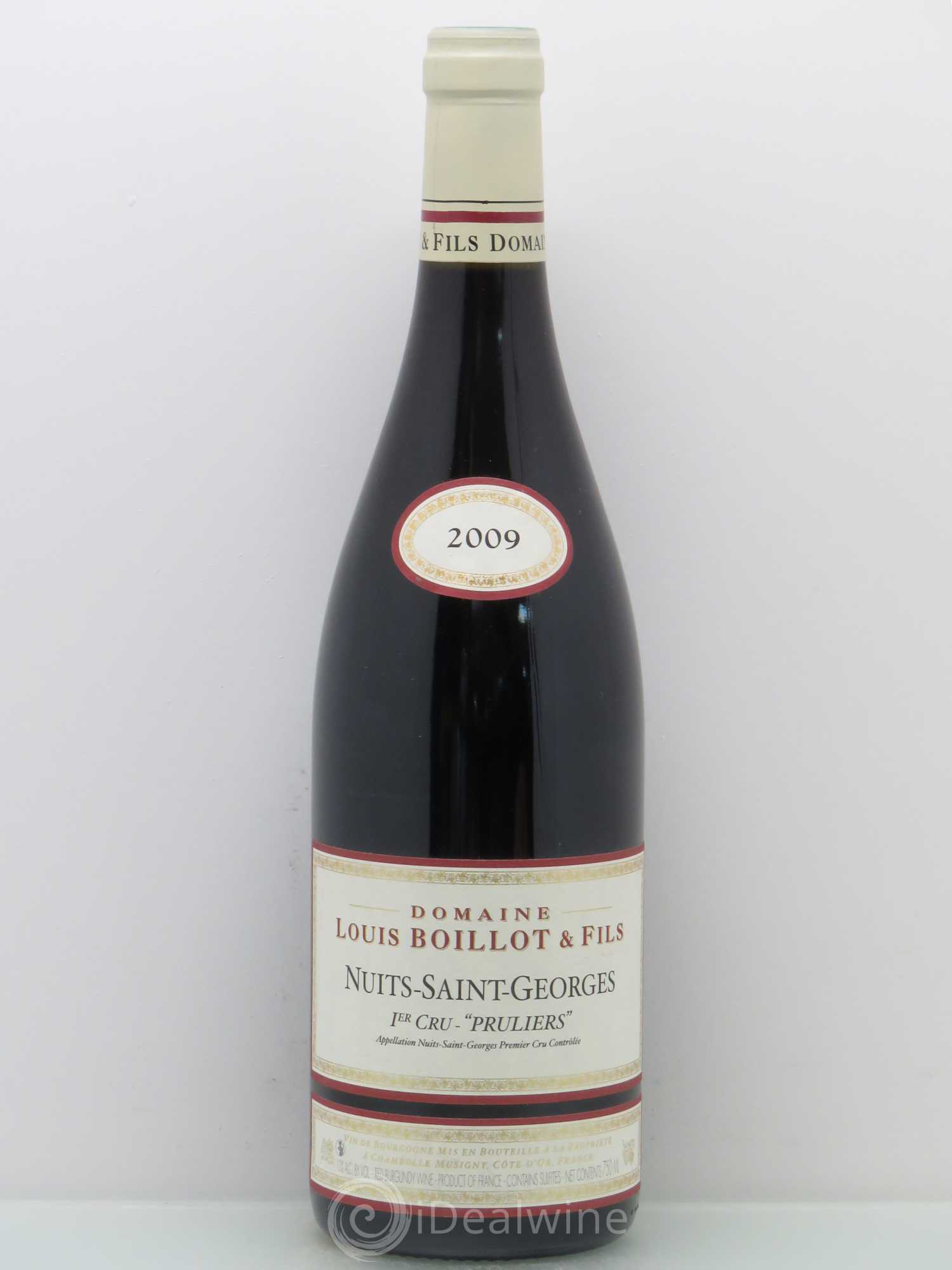 Nuits-Saint-Georges 1er Cru Louis Boillot Pruliers 2009 - Posten von 1 Flasche - 0