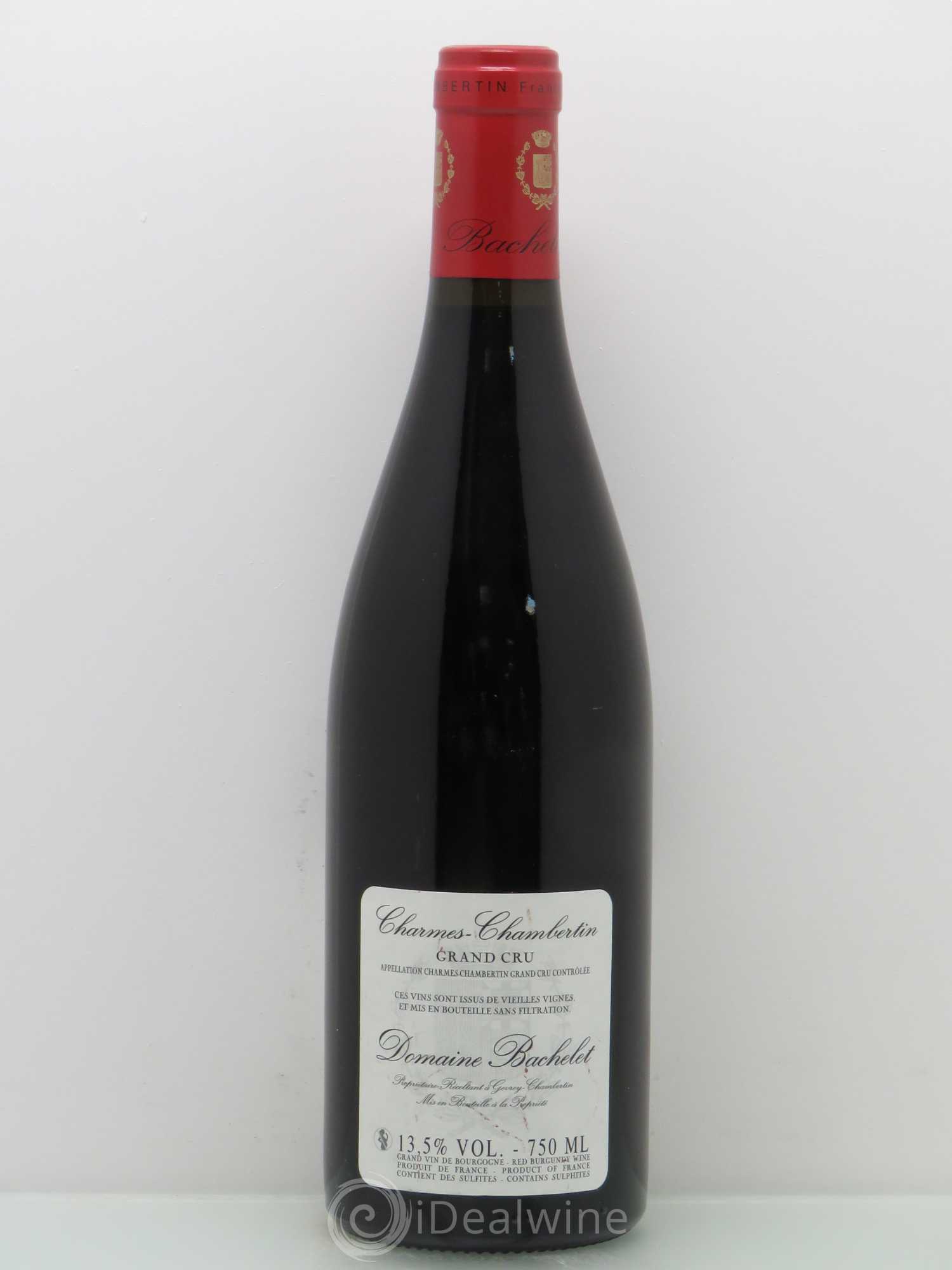 Charmes-Chambertin Grand Cru Vieilles Vignes Denis Bachelet (Domaine) Vieilles Vignes  2006 - Lot de 1 bouteille - 1