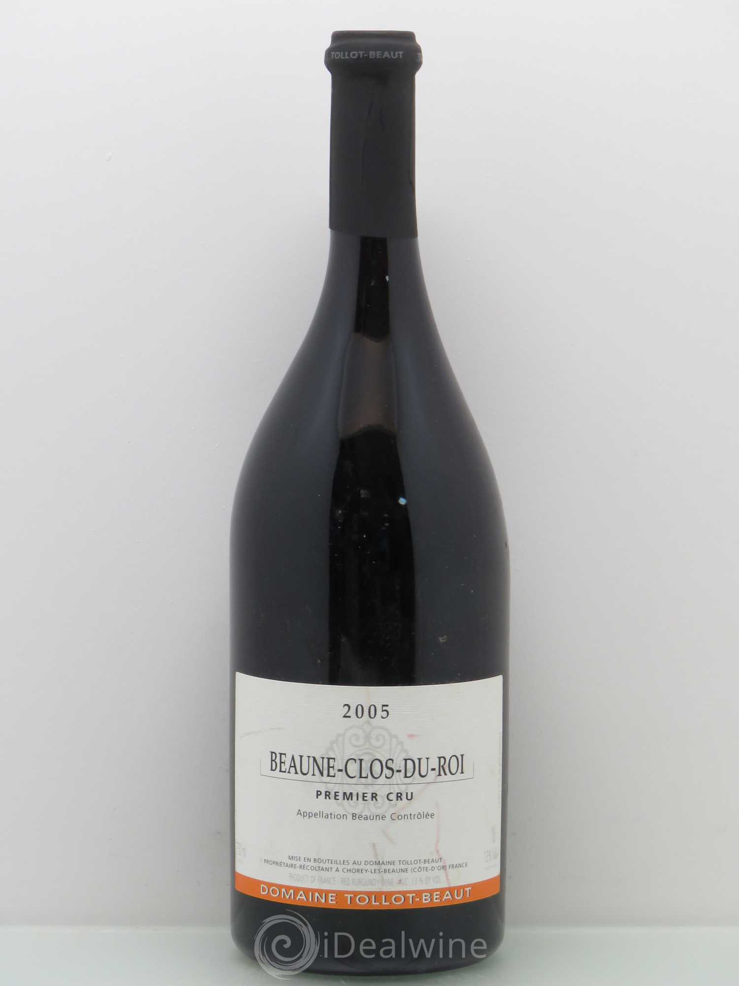 Beaune 1er Cru Domaine Tollot-Beaut - Clos Du Roi 2005 - Posten von 1 Flasche - 0