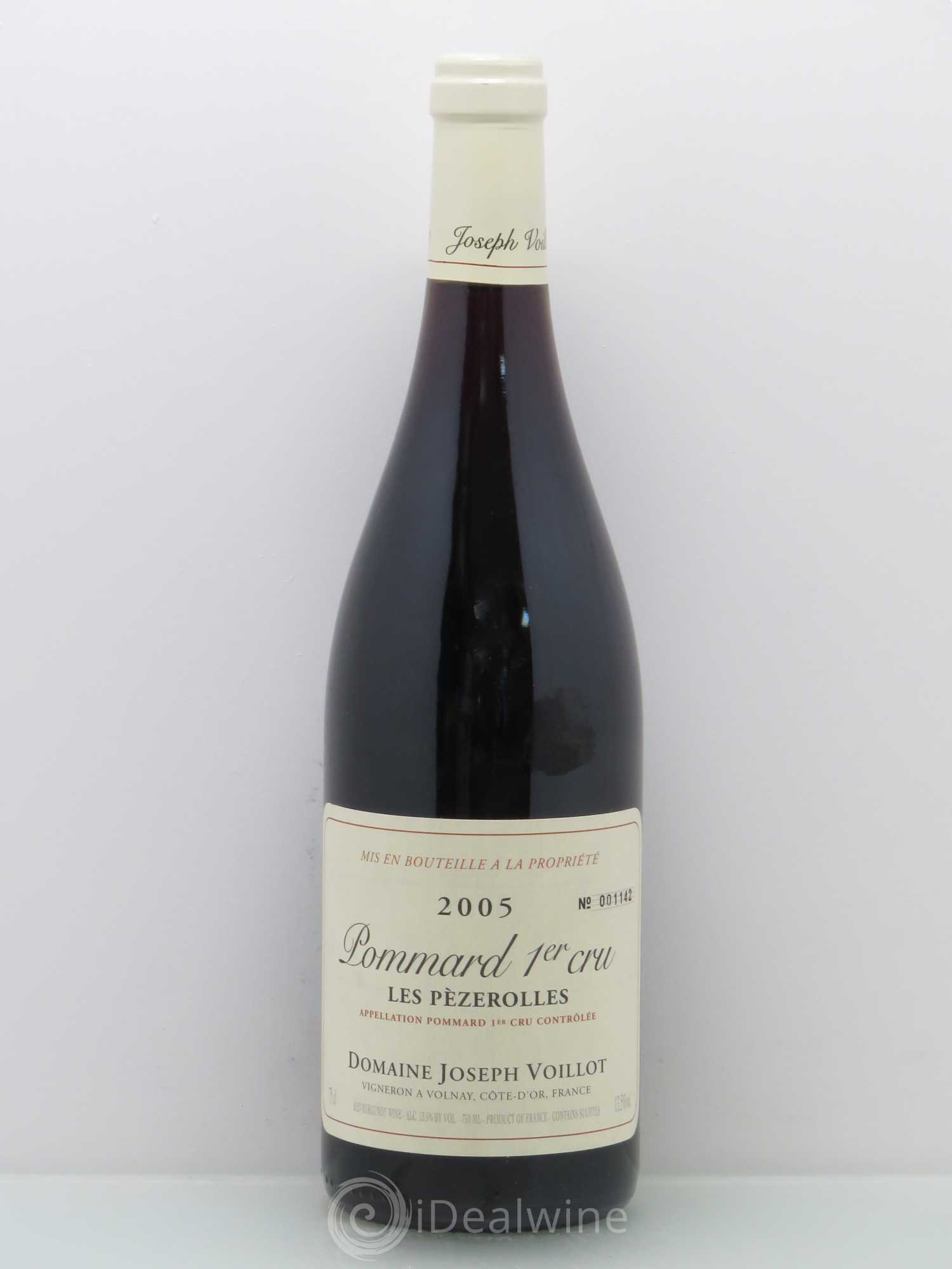Pommard 1er Cru Joseph Voillot Pèzerolles 2005 - Posten von 1 Flasche - 0