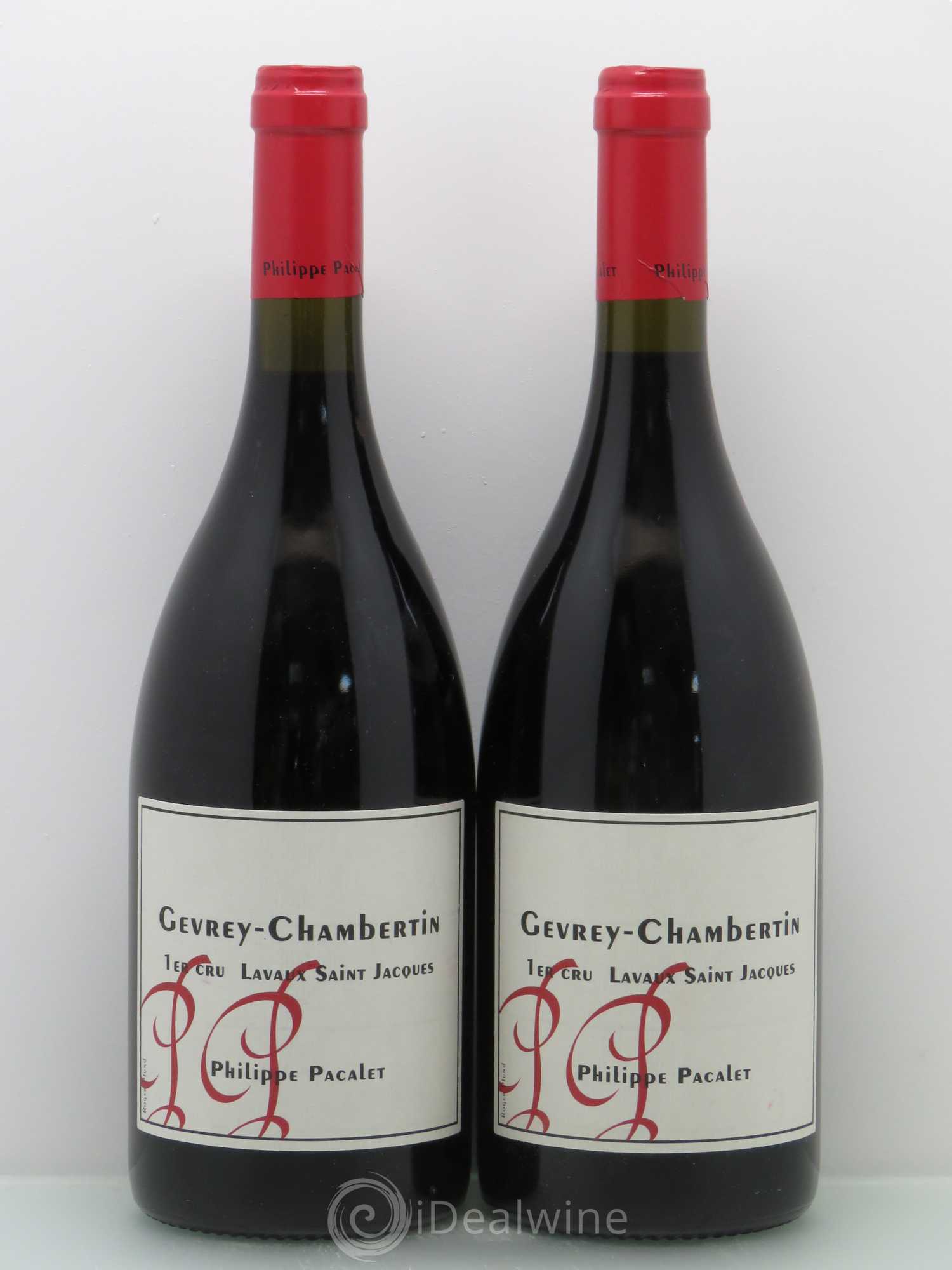 Gevrey-Chambertin 1er Cru Philippe Pacalet - Lavaux Saint Jacques 2005 - Posten von 2 Flaschen - 0
