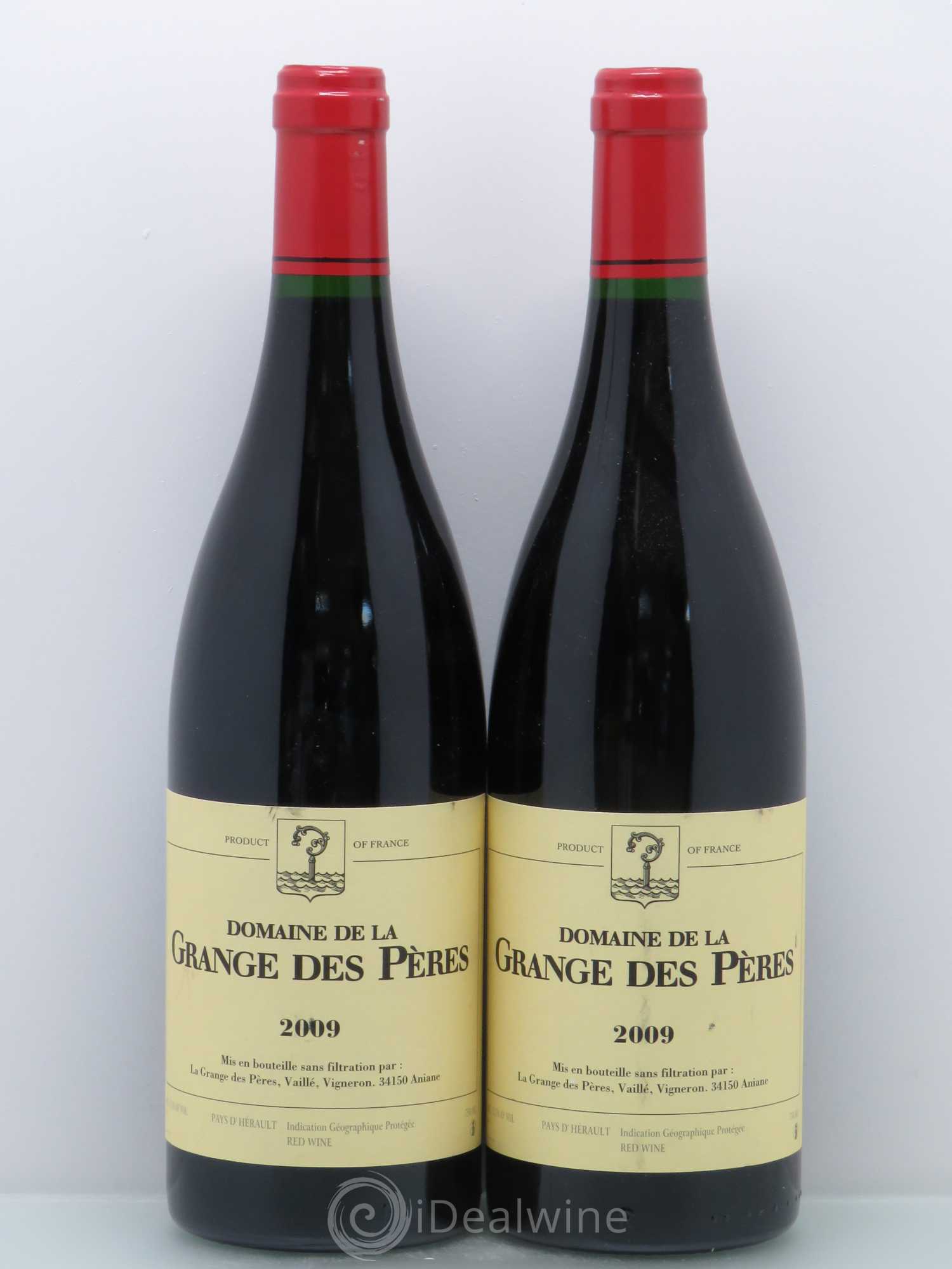 Pays d'Hérault Grange des Pères Laurent Vaillé 2009 - Lot de 2 bouteilles - 0