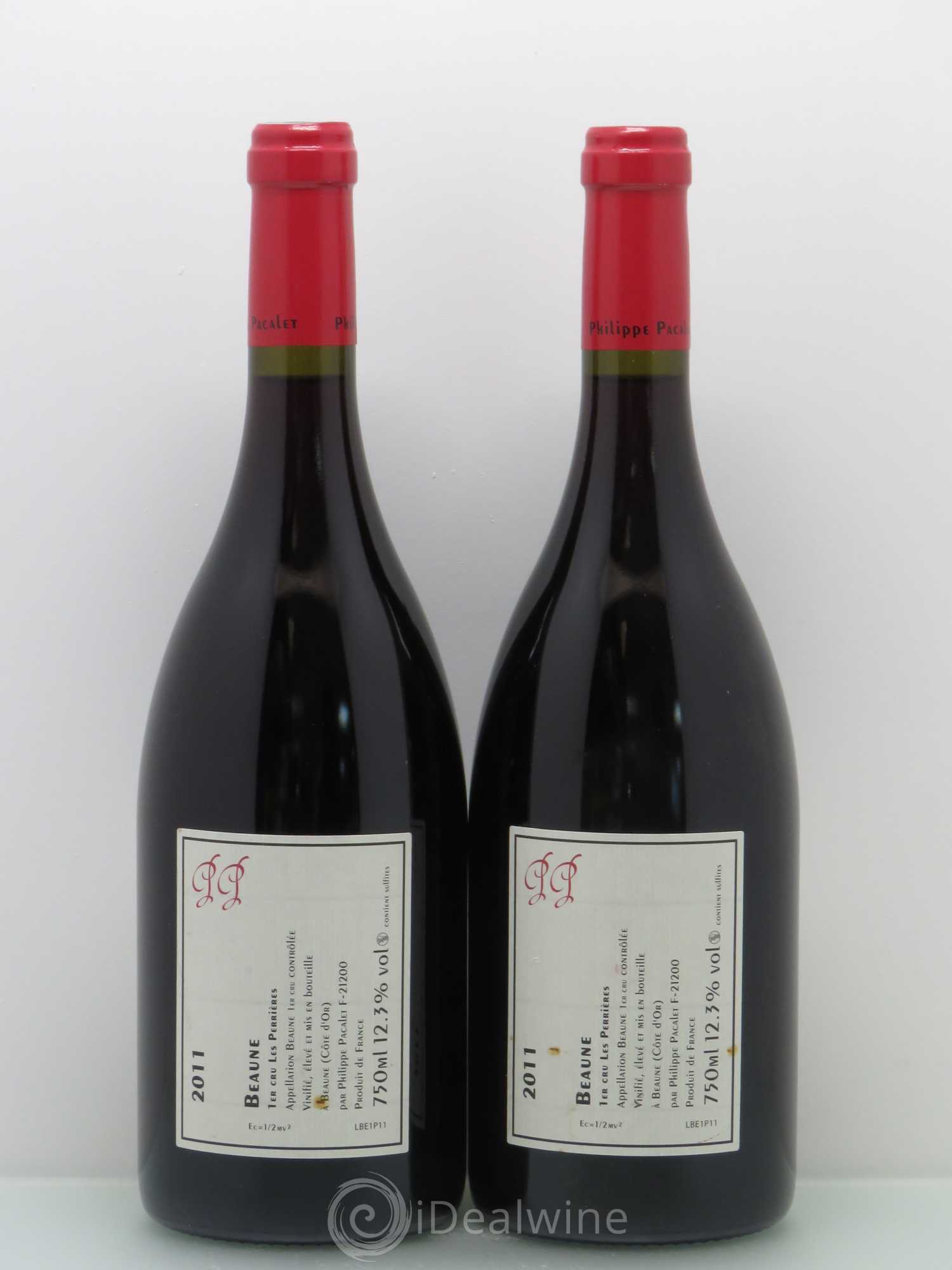 Beaune 1er Cru Philippe Pacalet Les Perrières 2011 - Posten von 2 Flaschen - 1