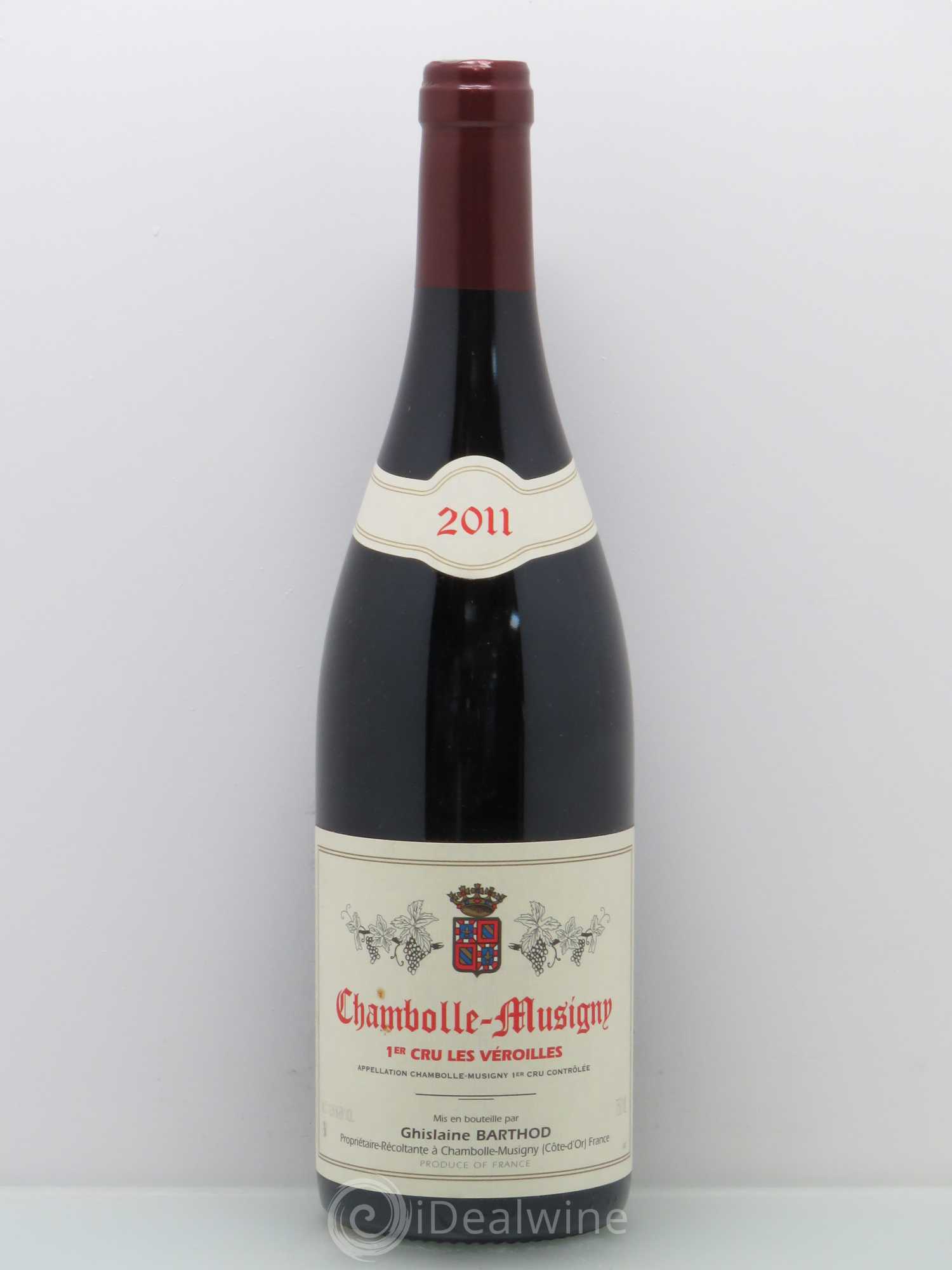 Chambolle-Musigny 1er Cru Les Véroilles Ghislaine Barthod 2011 - Posten von 1 Flasche - 0