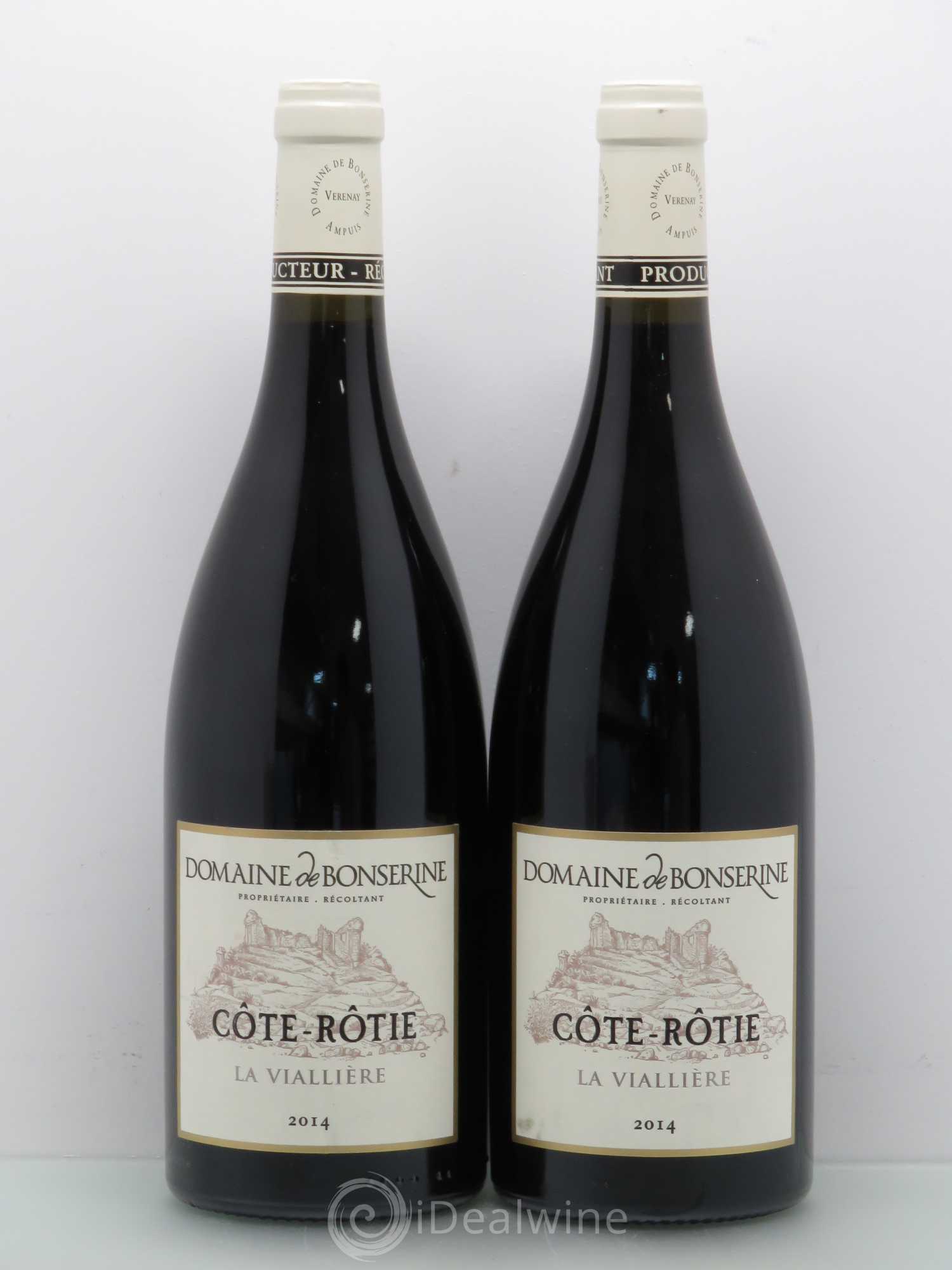 Côte-Rôtie La Viallière Bonserine (Domaine de) 2014 - Lot de 2 bouteilles - 0