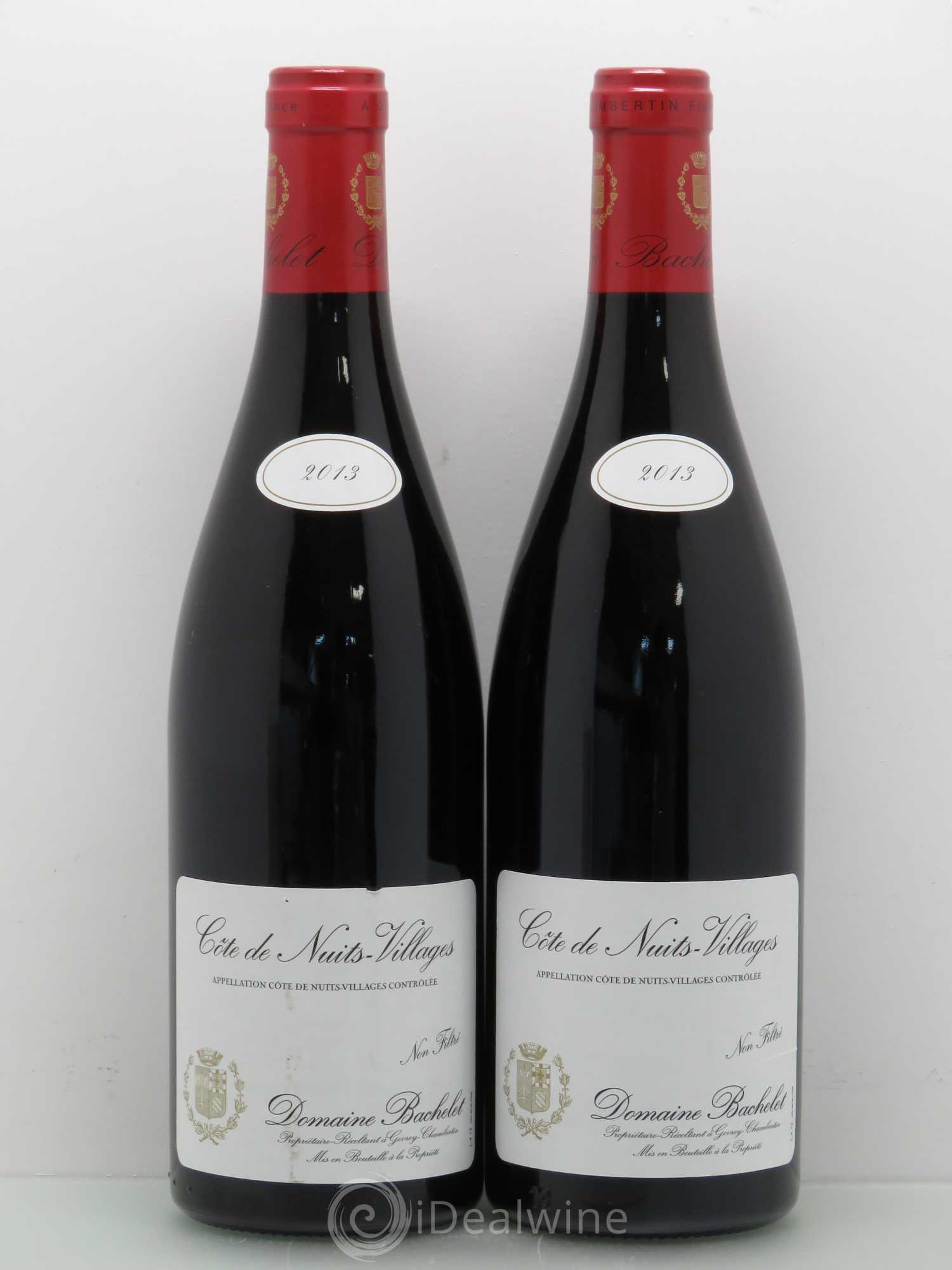 Côte de Nuits-Villages Denis Bachelet 2013 - Lot de 2 bouteilles - 0