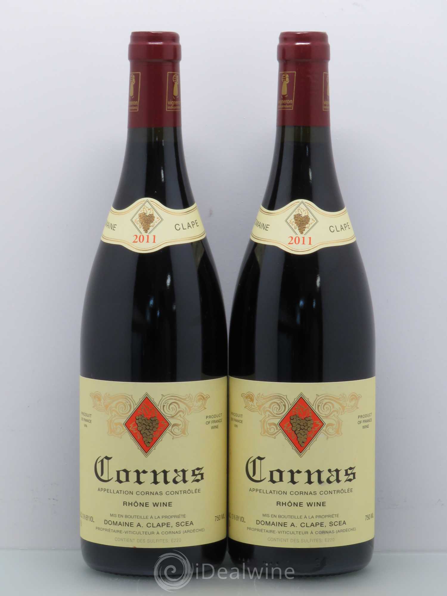 Cornas Auguste Clape 2011 - Lot de 2 bouteilles - 0