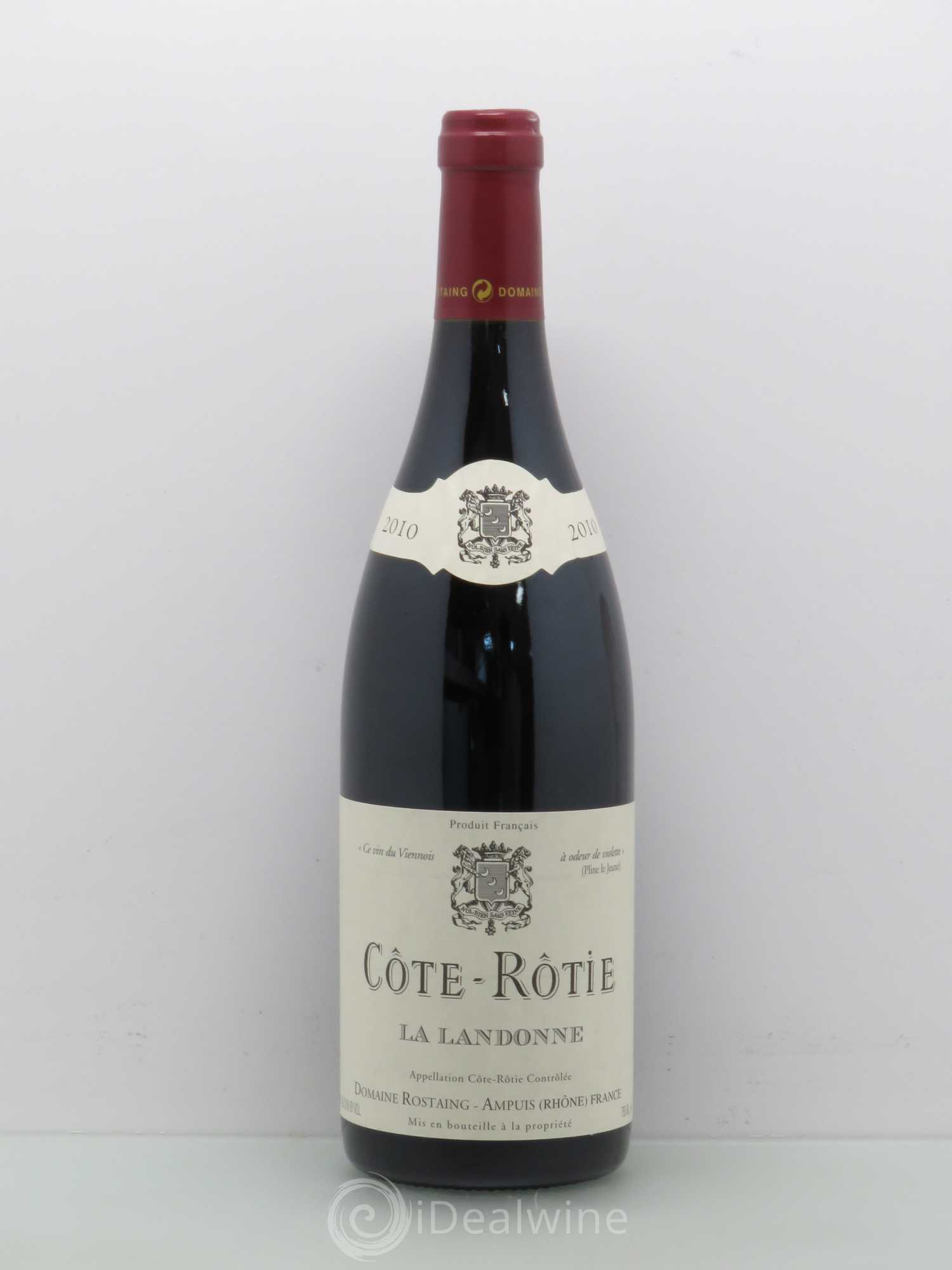Côte-Rôtie La Landonne René Rostaing 2010 - Lot de 1 bouteille - 0