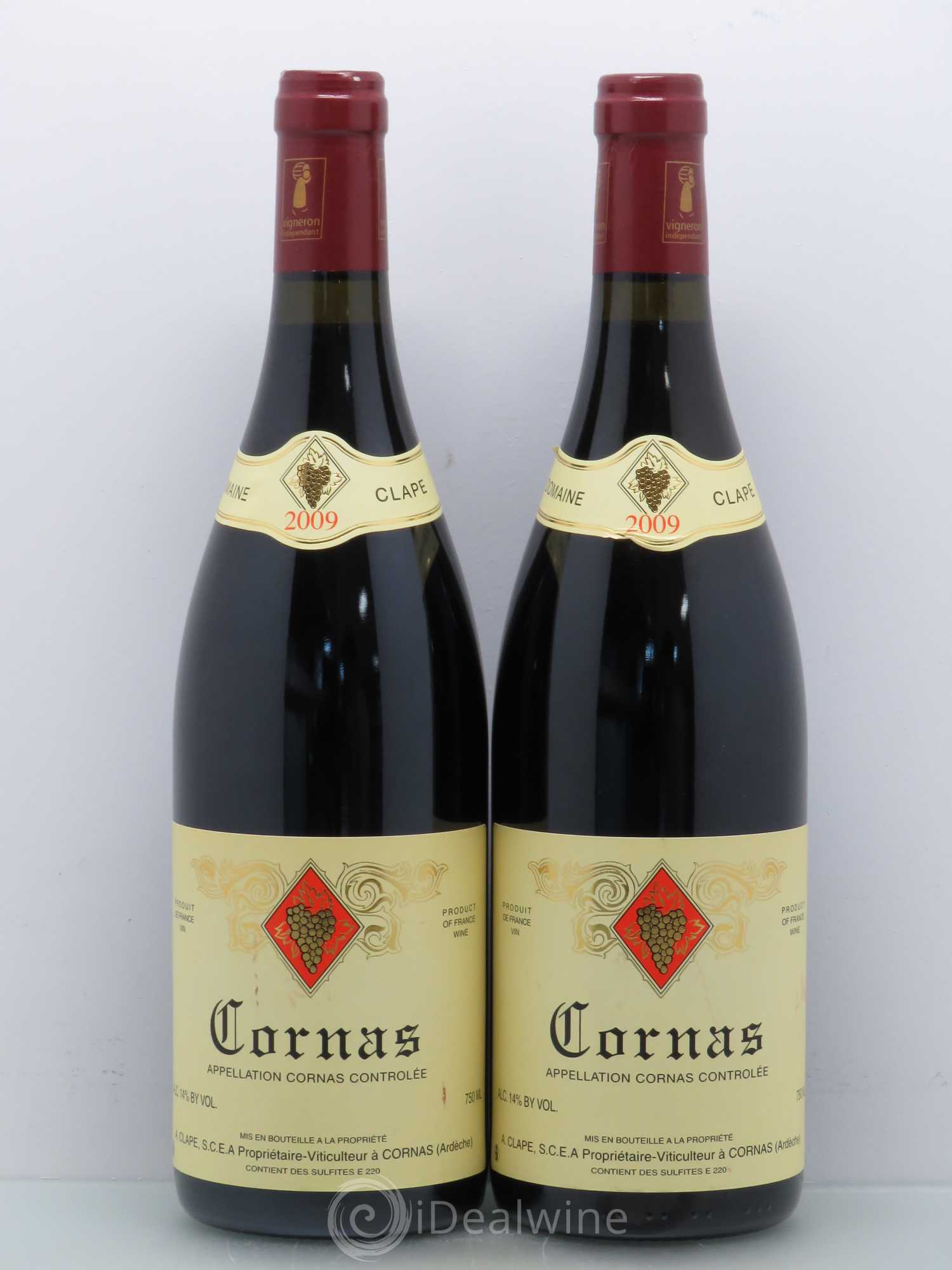 Cornas Auguste Clape 2009 - Lot de 2 bouteilles - 0