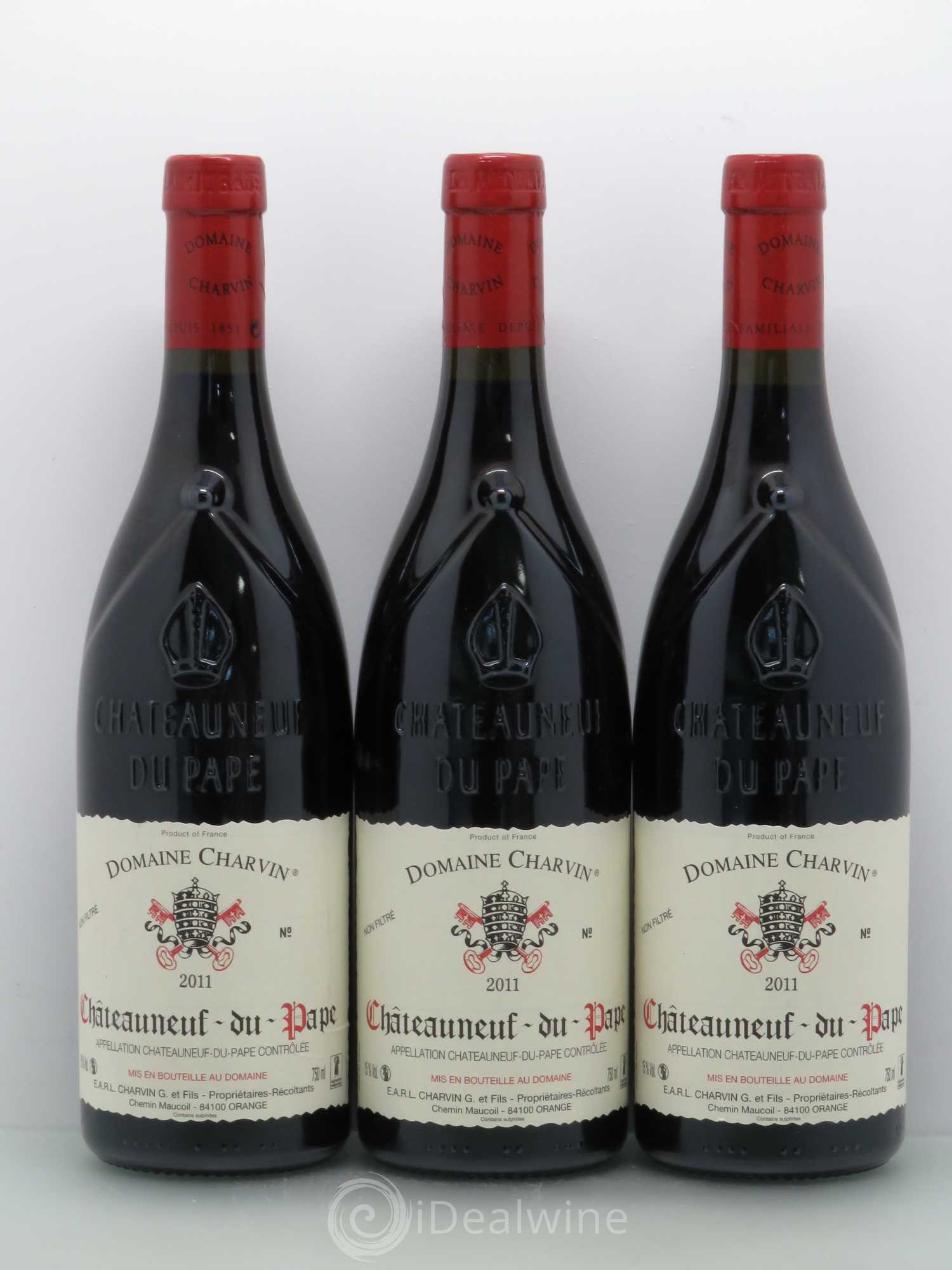 Châteauneuf-du-Pape Charvin (Domaine) 2011 - Lot de 6 bouteilles - 2