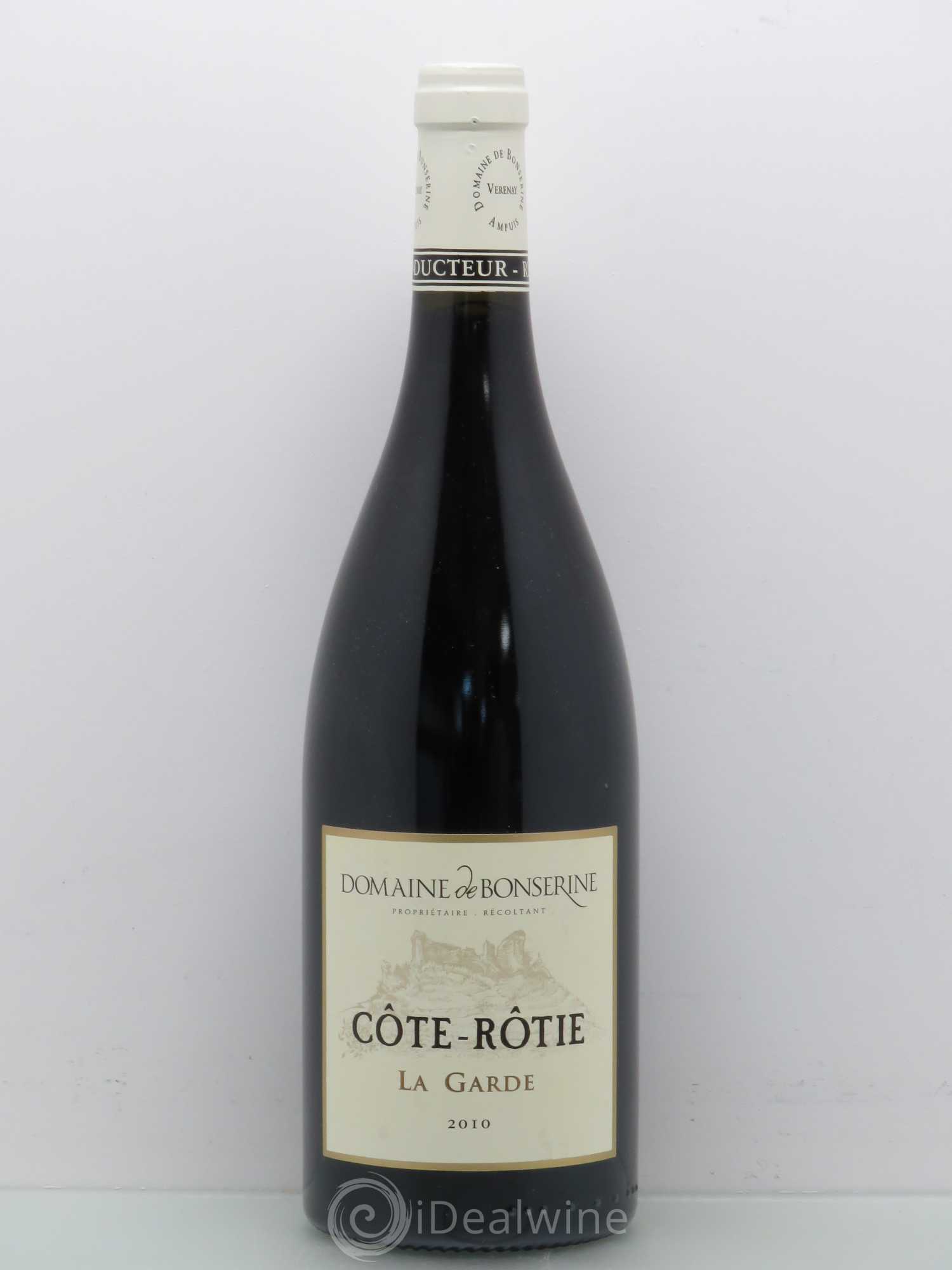 Côte-Rôtie La Garde Bonserine (Domaine de) 2010 - Lot de 1 bouteille - 0