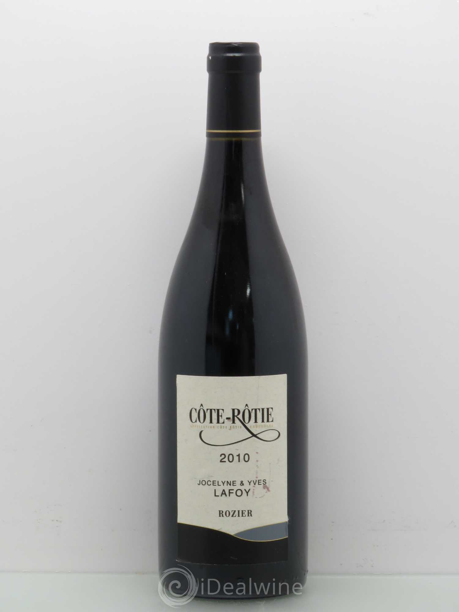 Côte-Rôtie Jocelyne & Yves Lafoy Rozier 2010 - Posten von 1 Flasche - 0