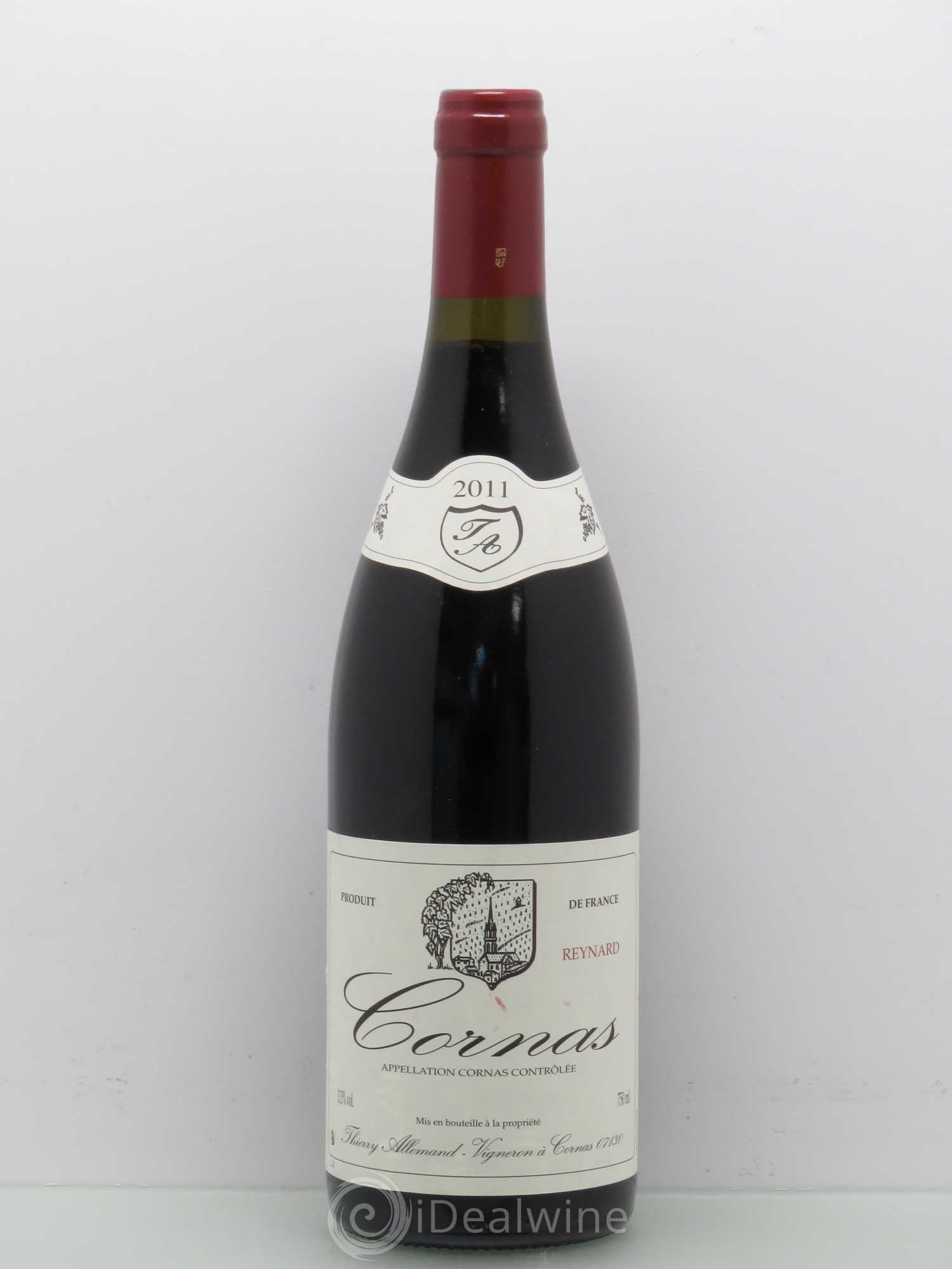 Cornas Reynard Thierry Allemand 2011 - Lot de 1 bouteille - 0